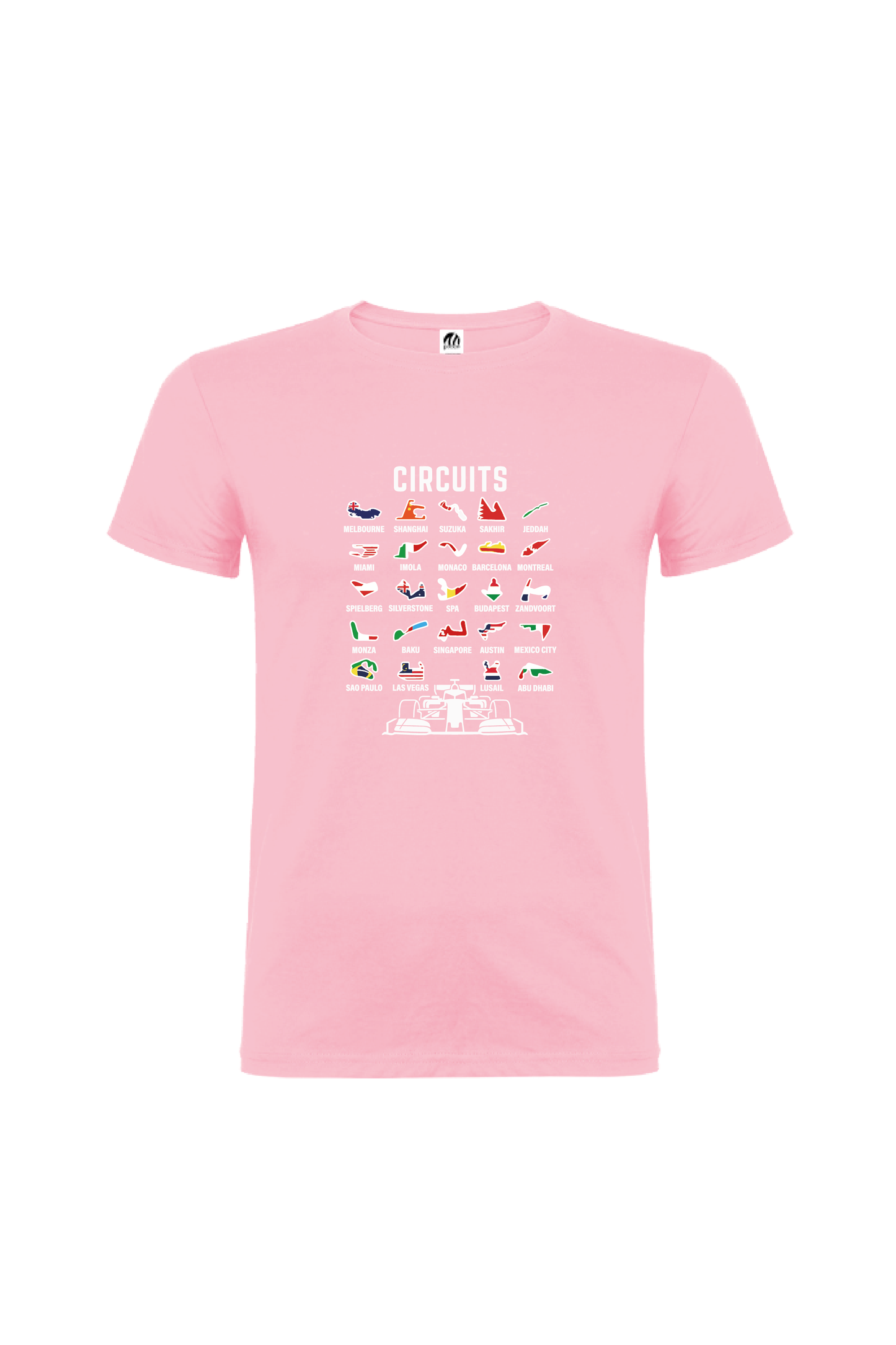 Camiseta Manga Corta Hombre Personalizada "Circuito"