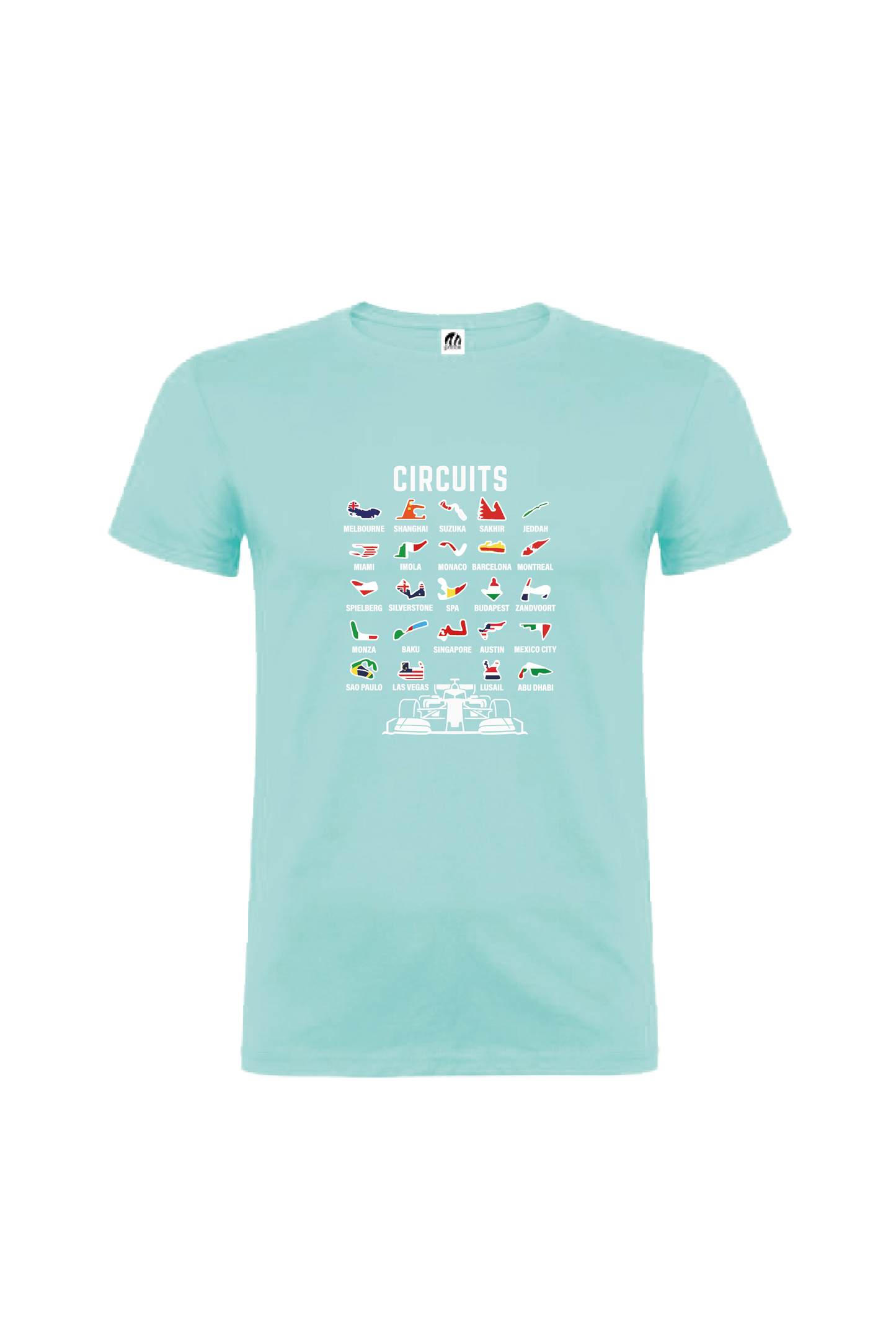 Camiseta Manga Corta Hombre Personalizada "Circuito"