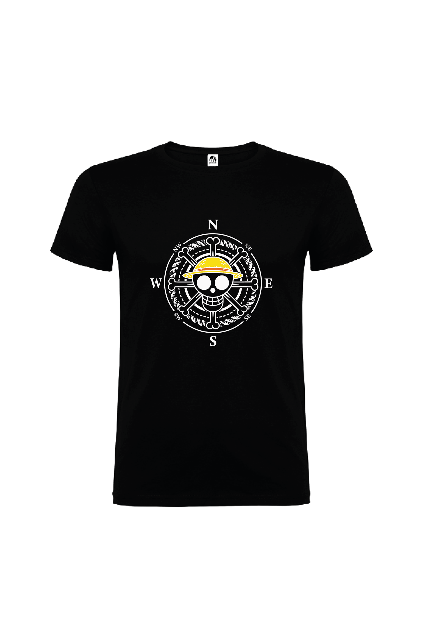Camiseta Manga Corta Hombre Personalizada "Brújula"