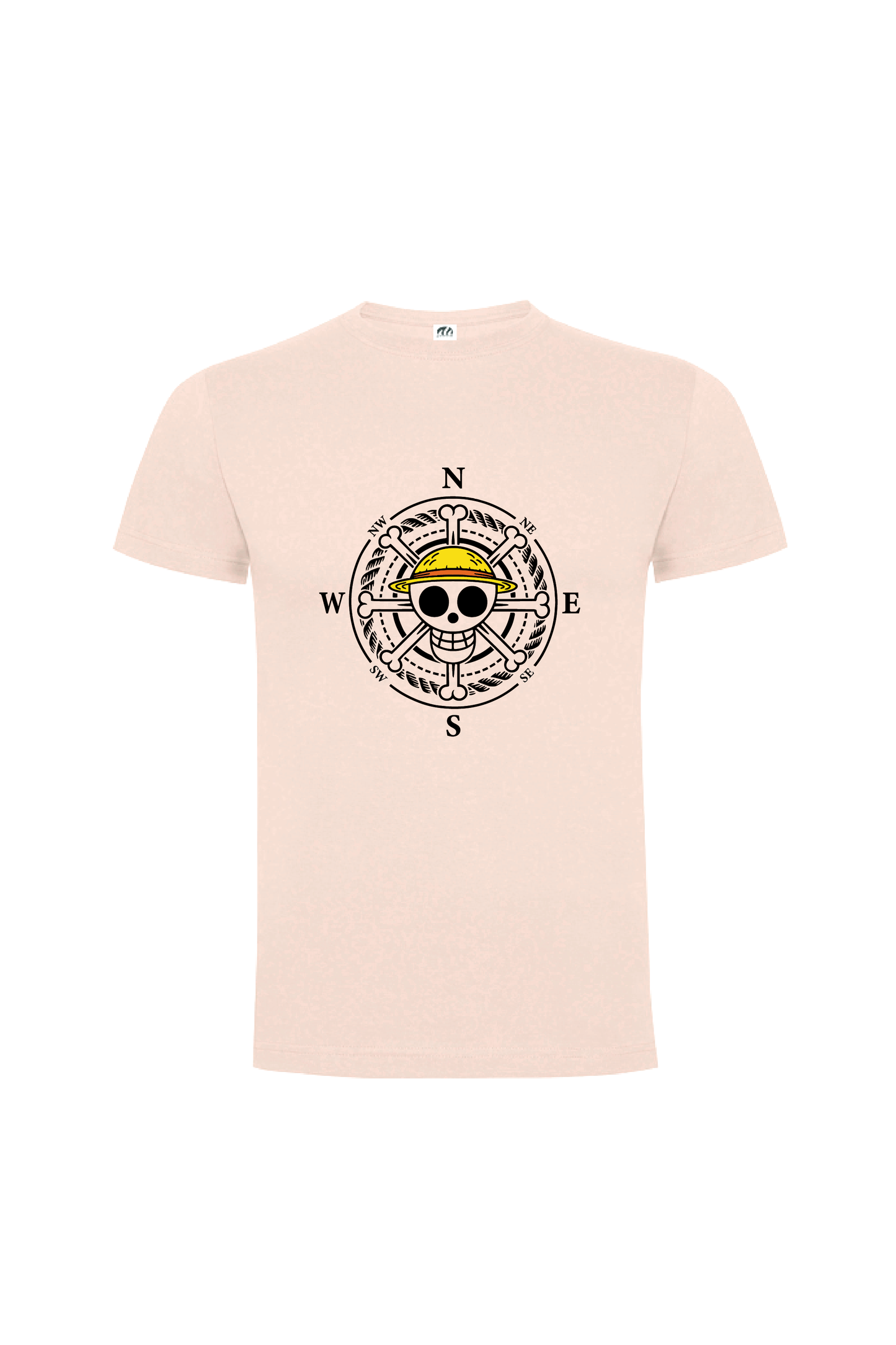 Camiseta Manga Corta Hombre Personalizada "Brújula"