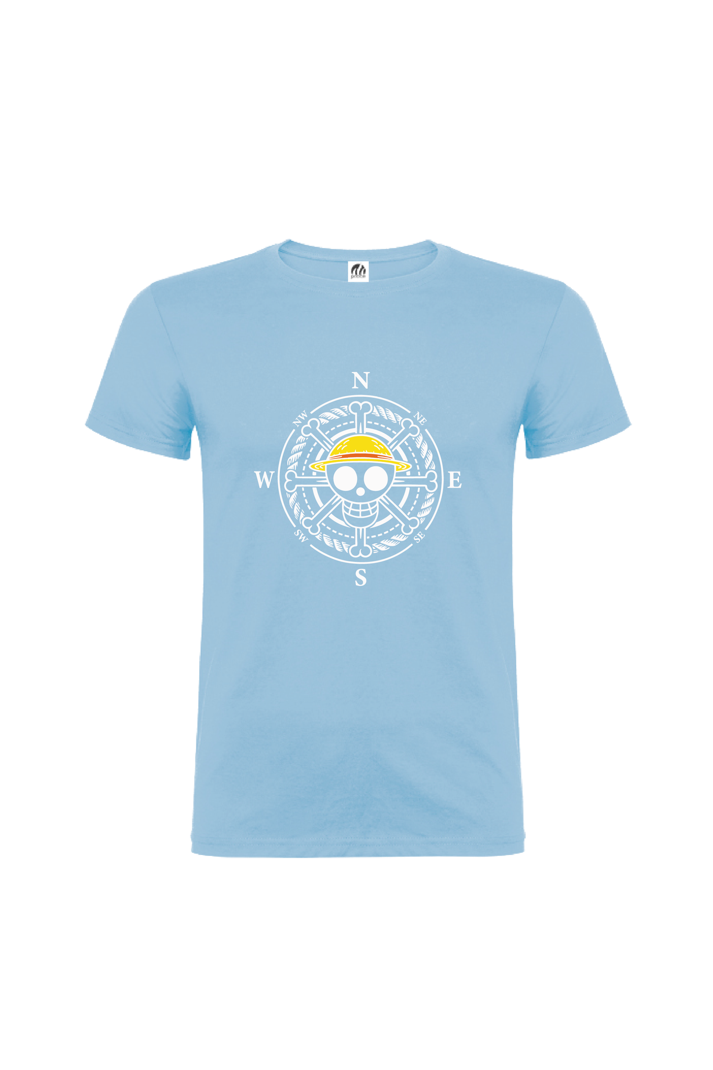 Camiseta Manga Corta Hombre Personalizada "Brújula"