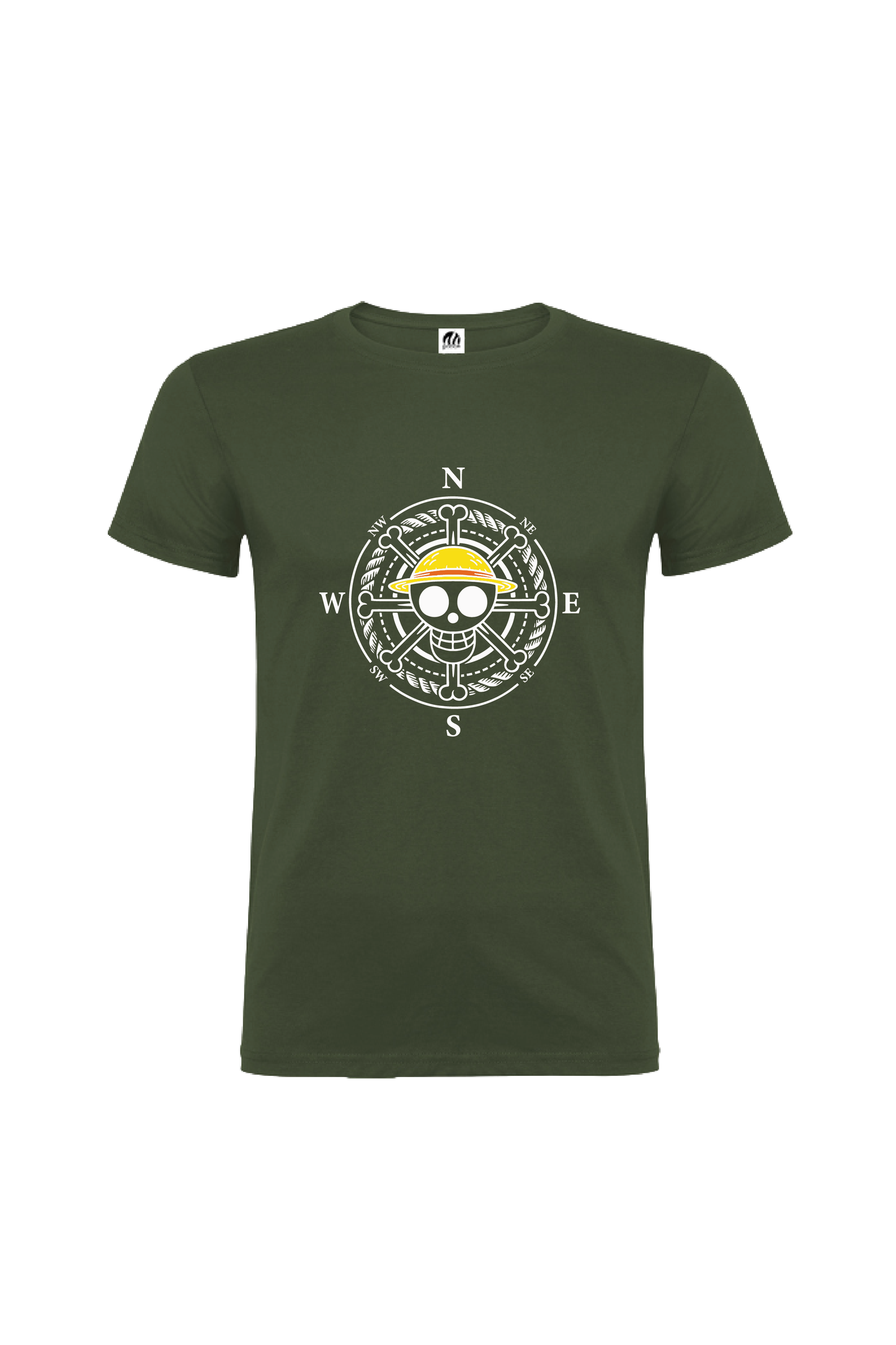 Camiseta Manga Corta Hombre Personalizada "Brújula"