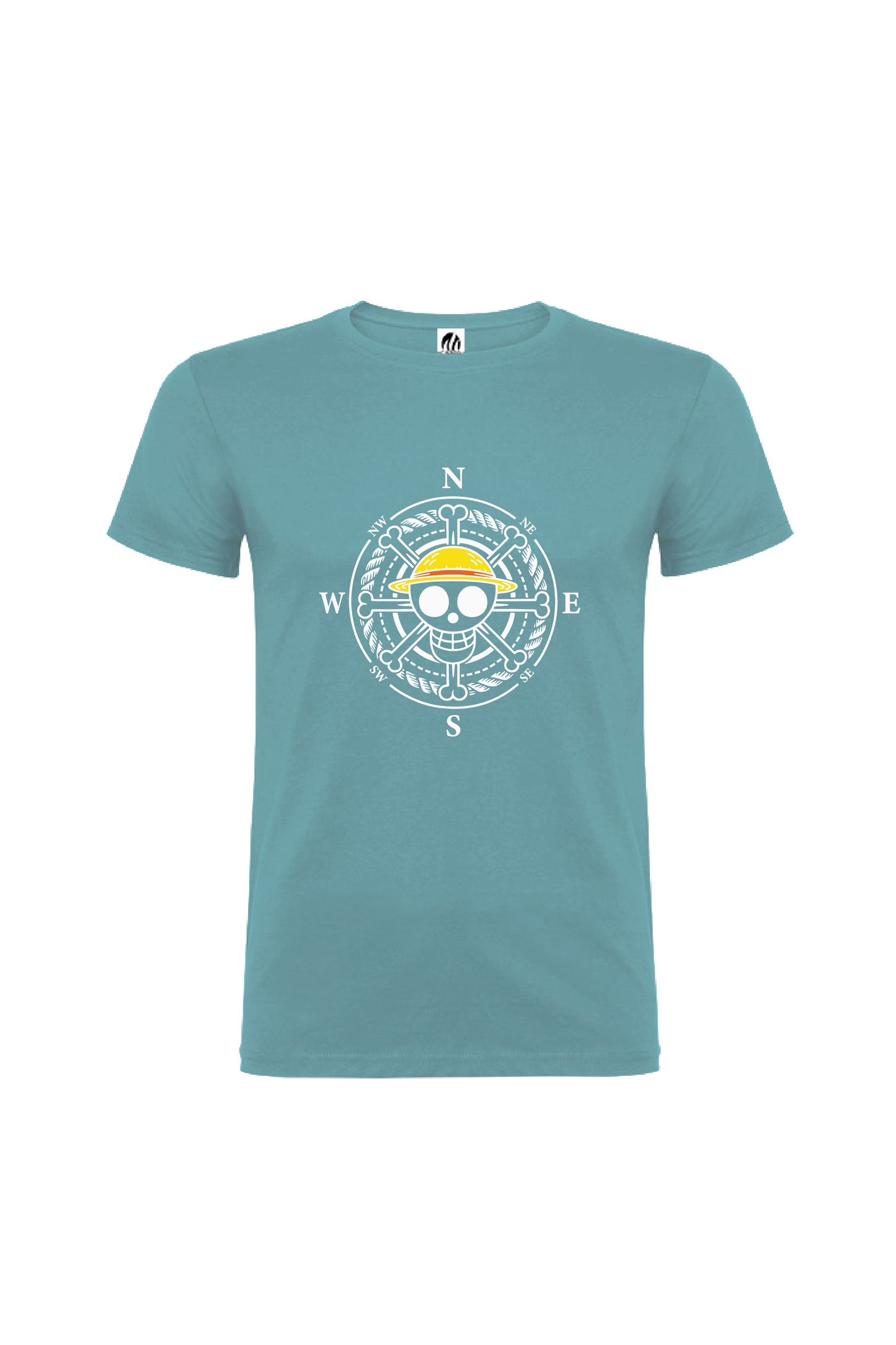 Camiseta Manga Corta Hombre Personalizada "Brújula"