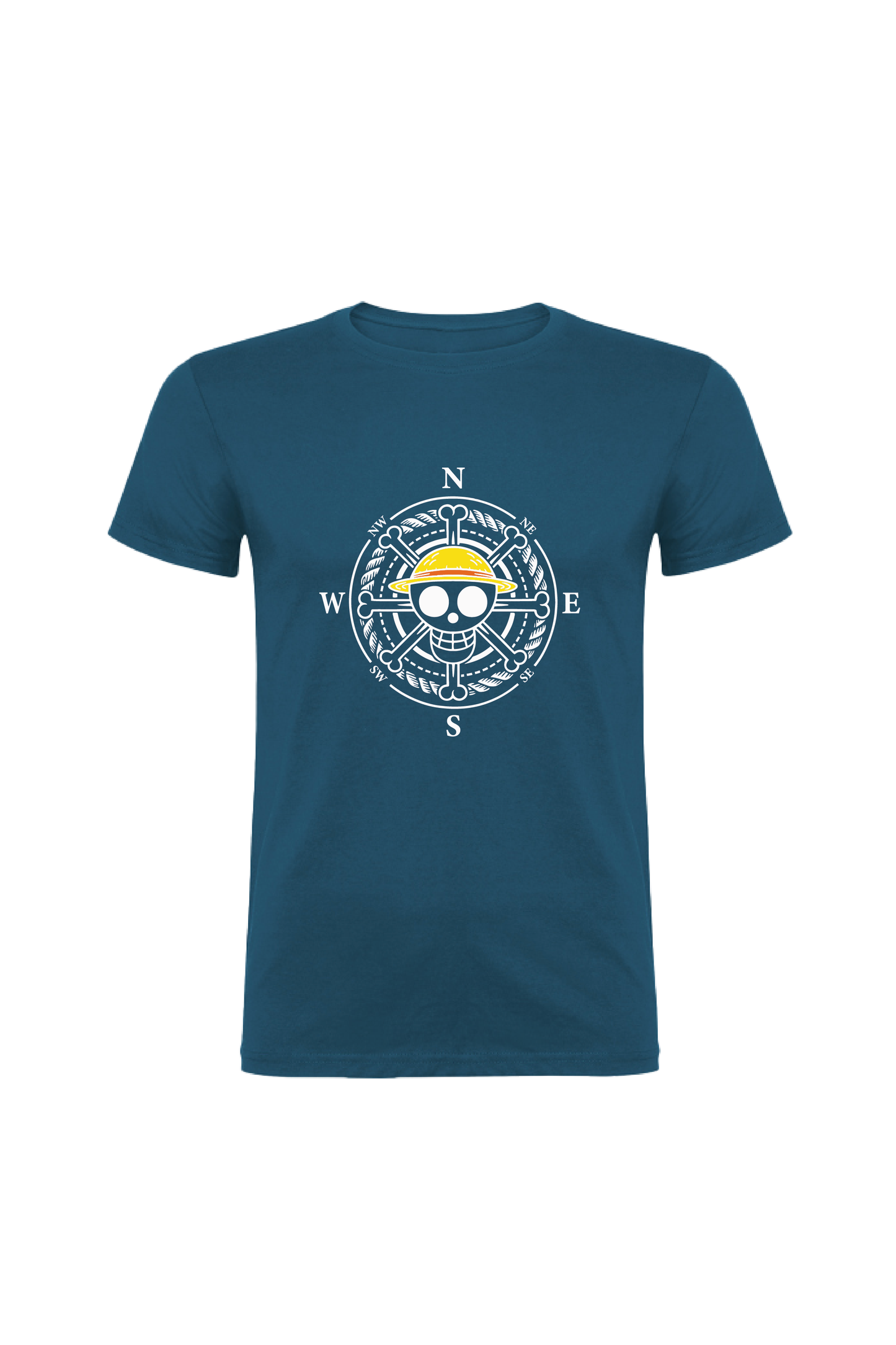 Camiseta Manga Corta Hombre Personalizada "Brújula"