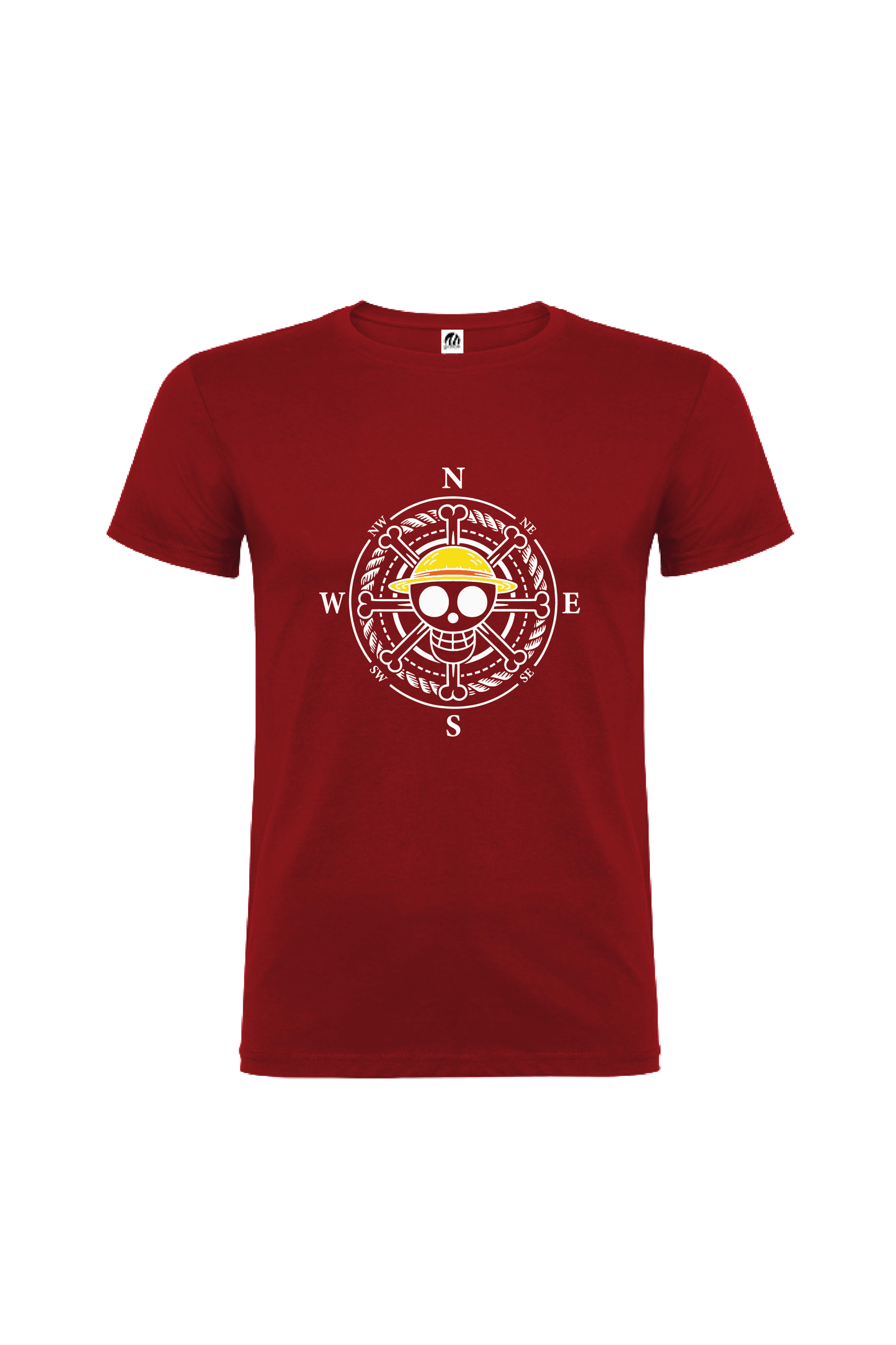 Camiseta Manga Corta Hombre Personalizada "Brújula"