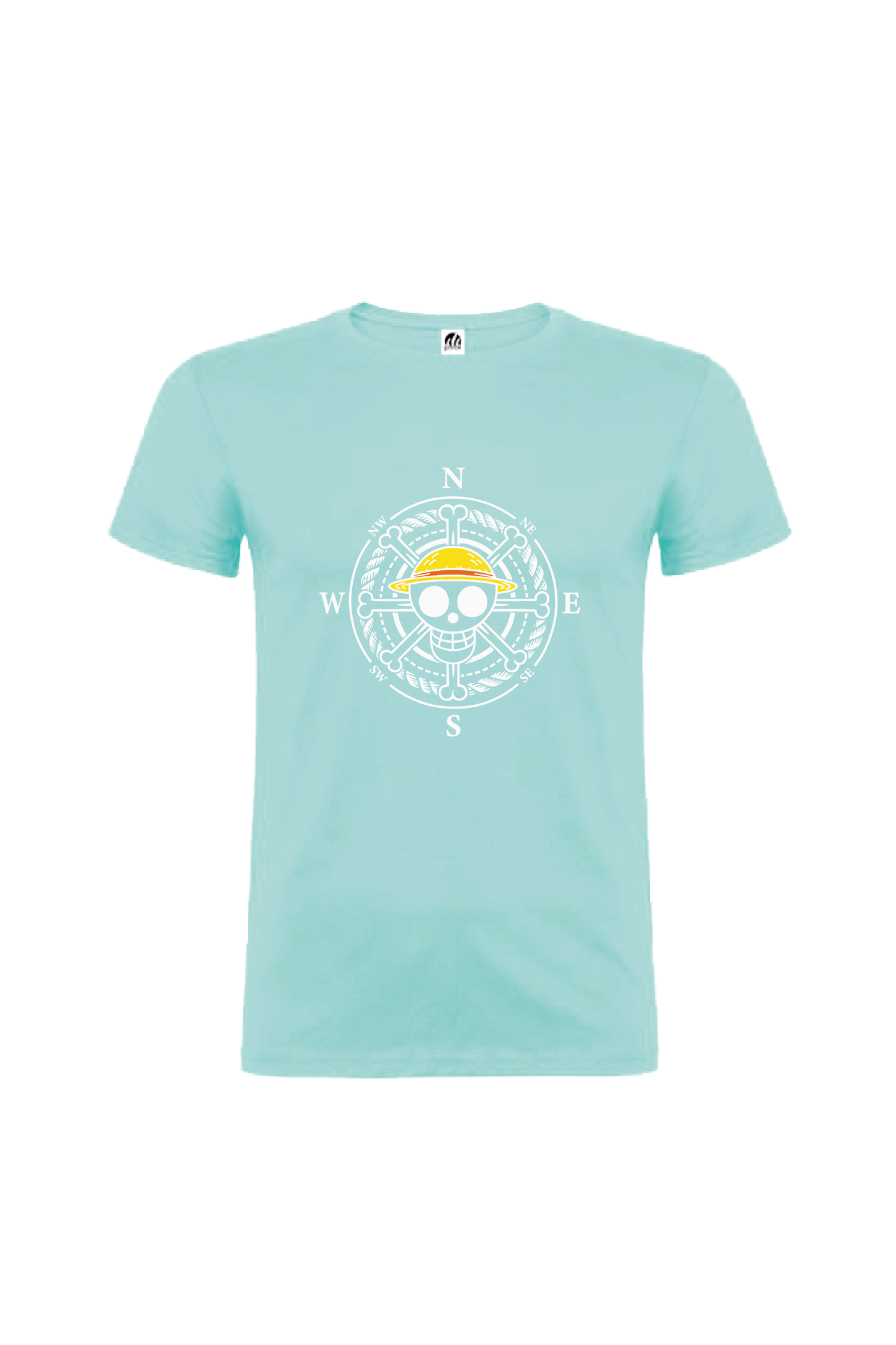 Camiseta Manga Corta Hombre Personalizada "Brújula"