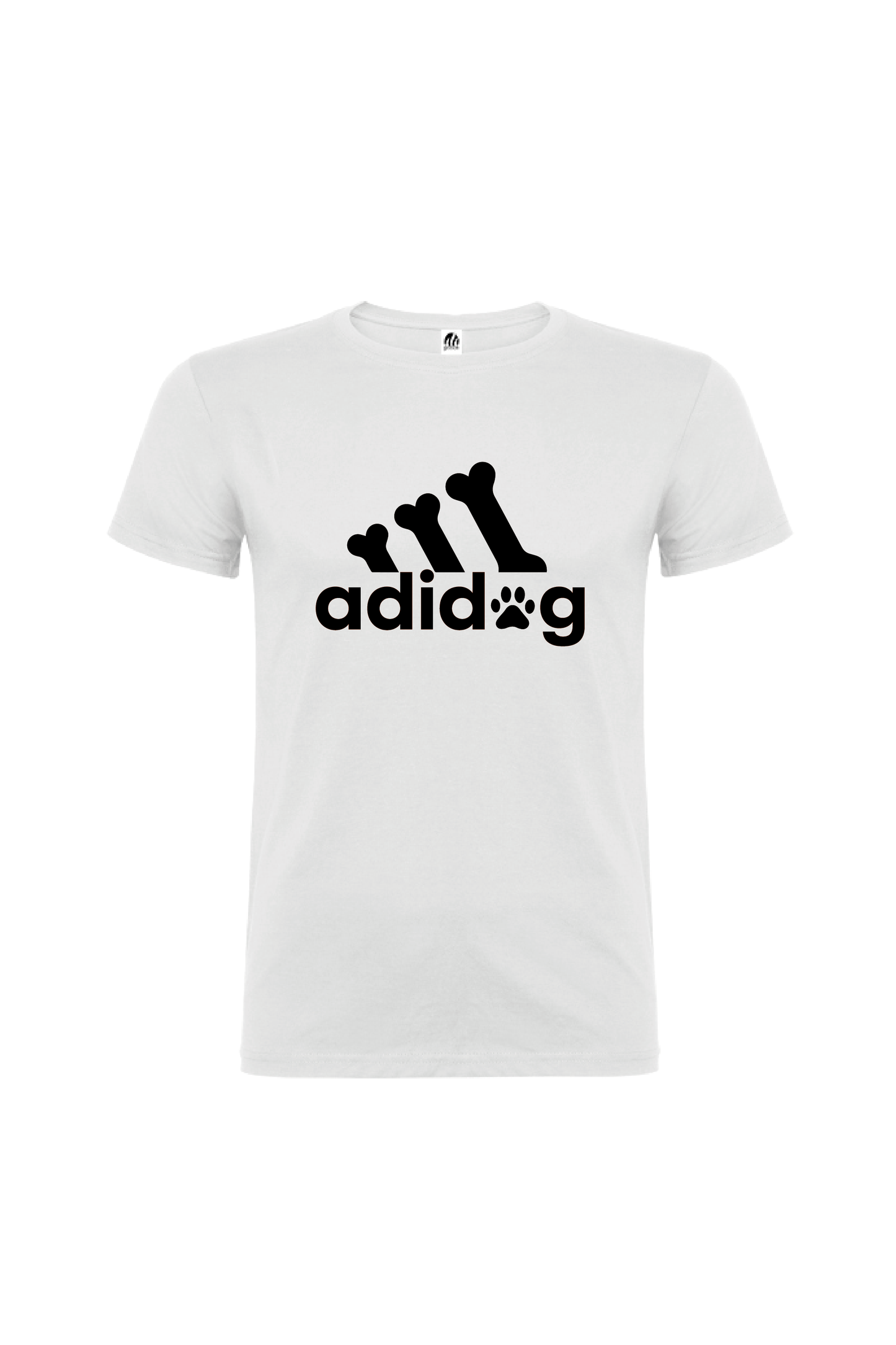 Camiseta Manga Corta Hombre Personalizada "Adidog"