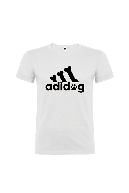 Camiseta Manga Corta Hombre Personalizada "Adidog"