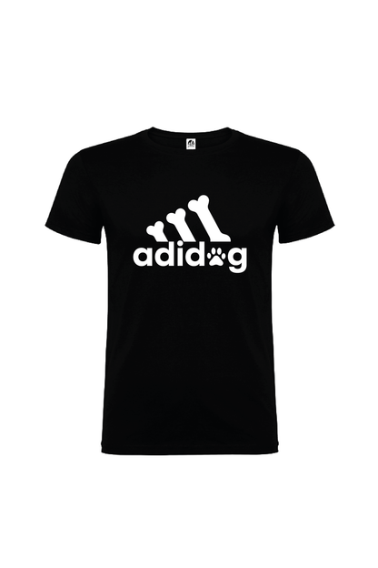 Camiseta Manga Corta Hombre Personalizada "Adidog"