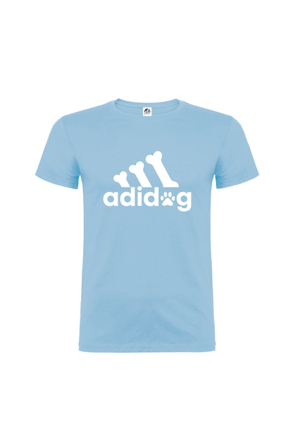 Camiseta Manga Corta Hombre Personalizada "Adidog"