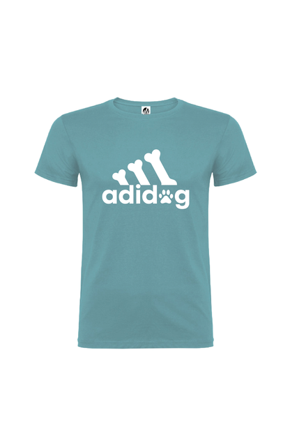 Camiseta Manga Corta Hombre Personalizada "Adidog"