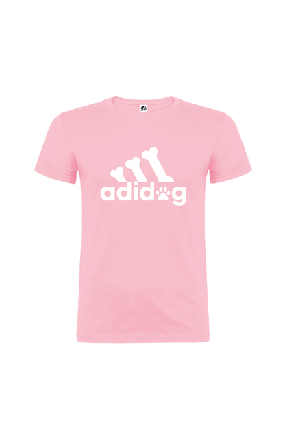 Camiseta Manga Corta Hombre Personalizada "Adidog"