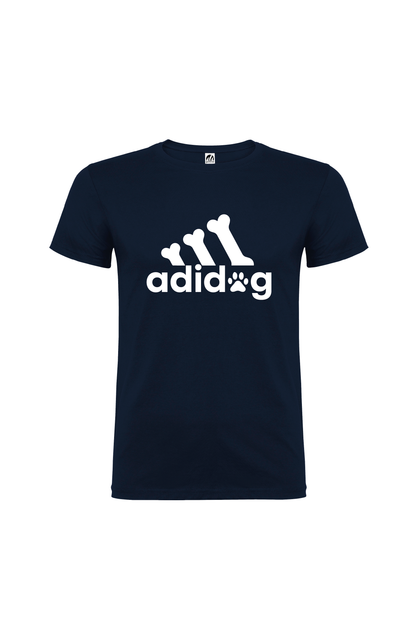 Camiseta Manga Corta Hombre Personalizada "Adidog"
