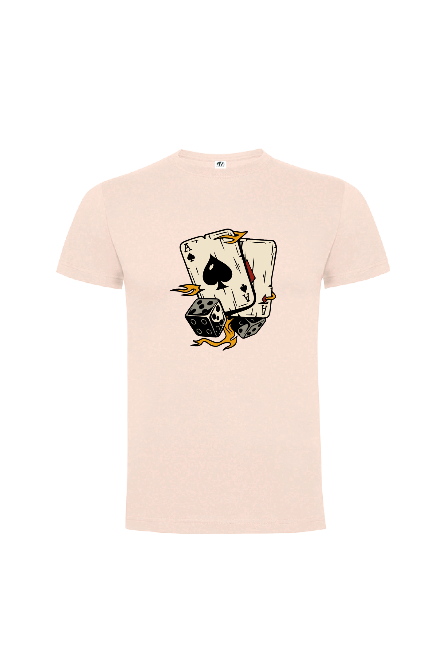 Camiseta Manga Corta Hombre Personalizada "Poker"