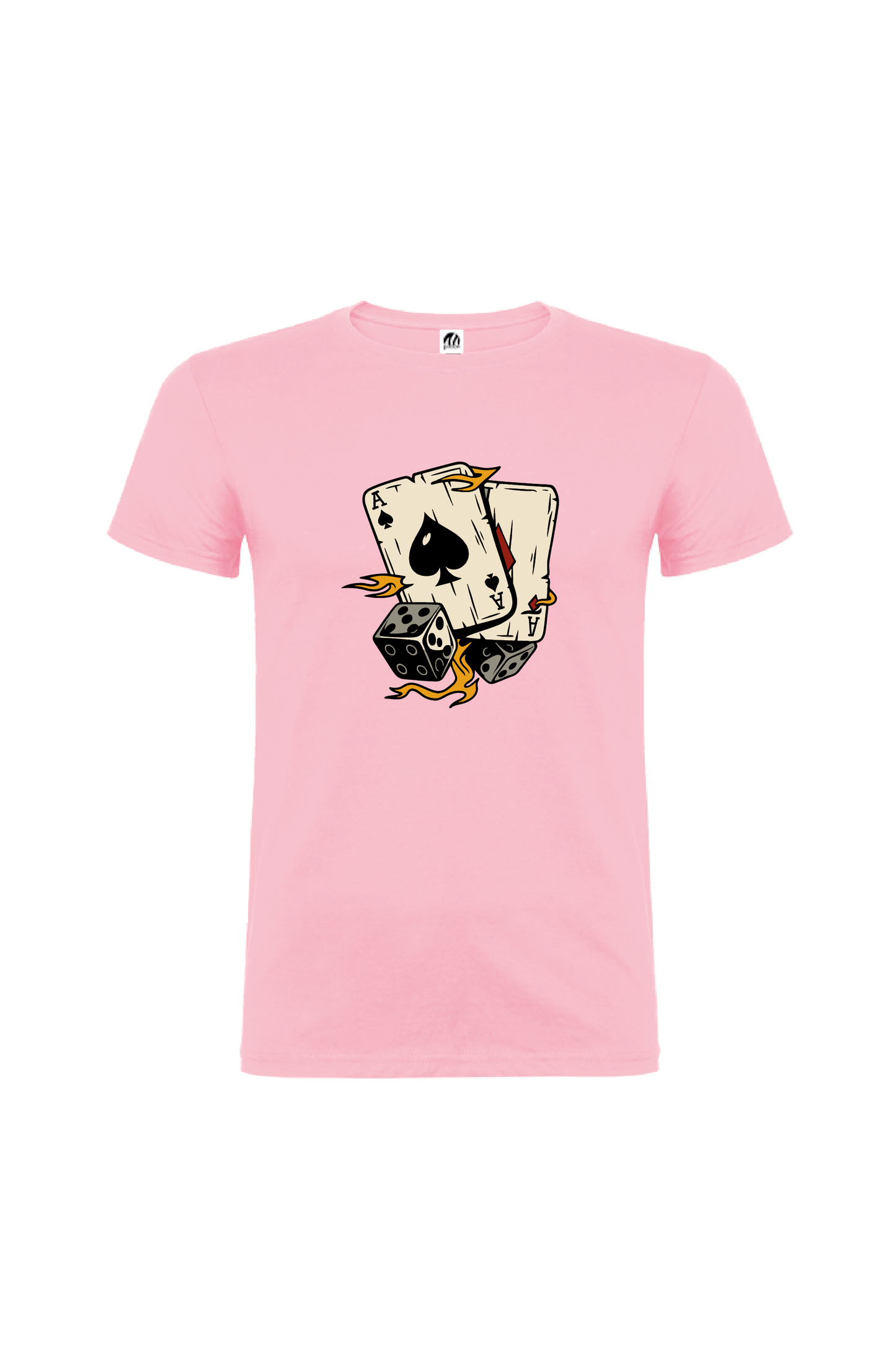 Camiseta Manga Corta Hombre Personalizada "Poker"