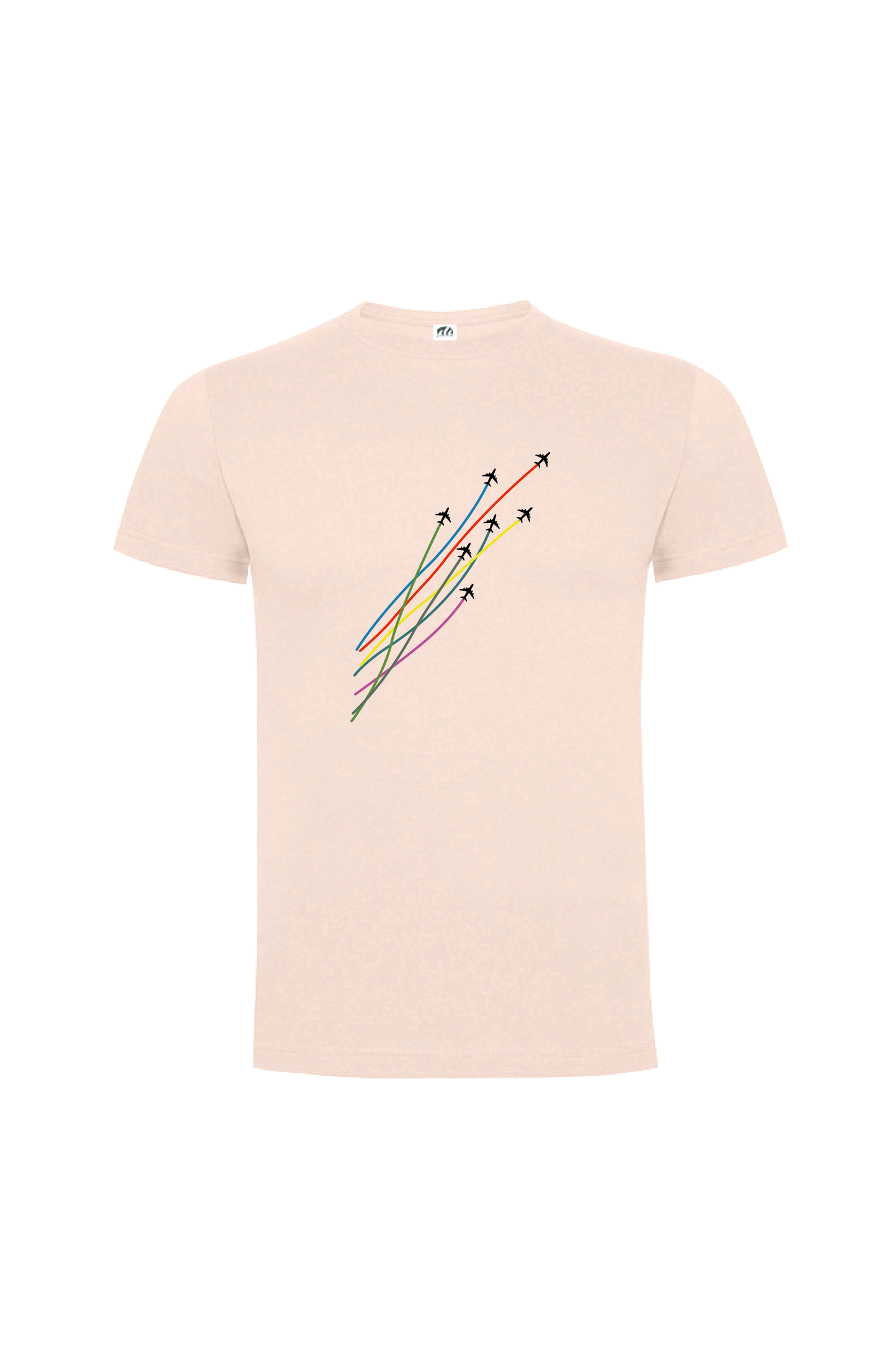Camiseta Manga Corta Hombre Personalizada "Aviones"