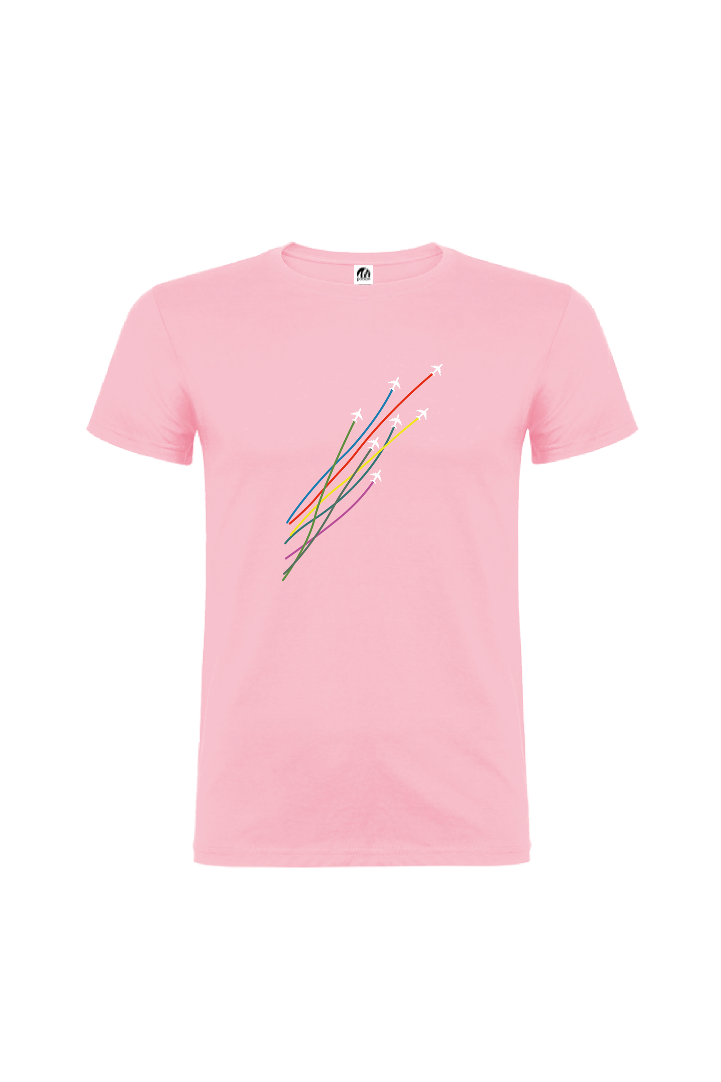 Camiseta Manga Corta Hombre Personalizada "Aviones"