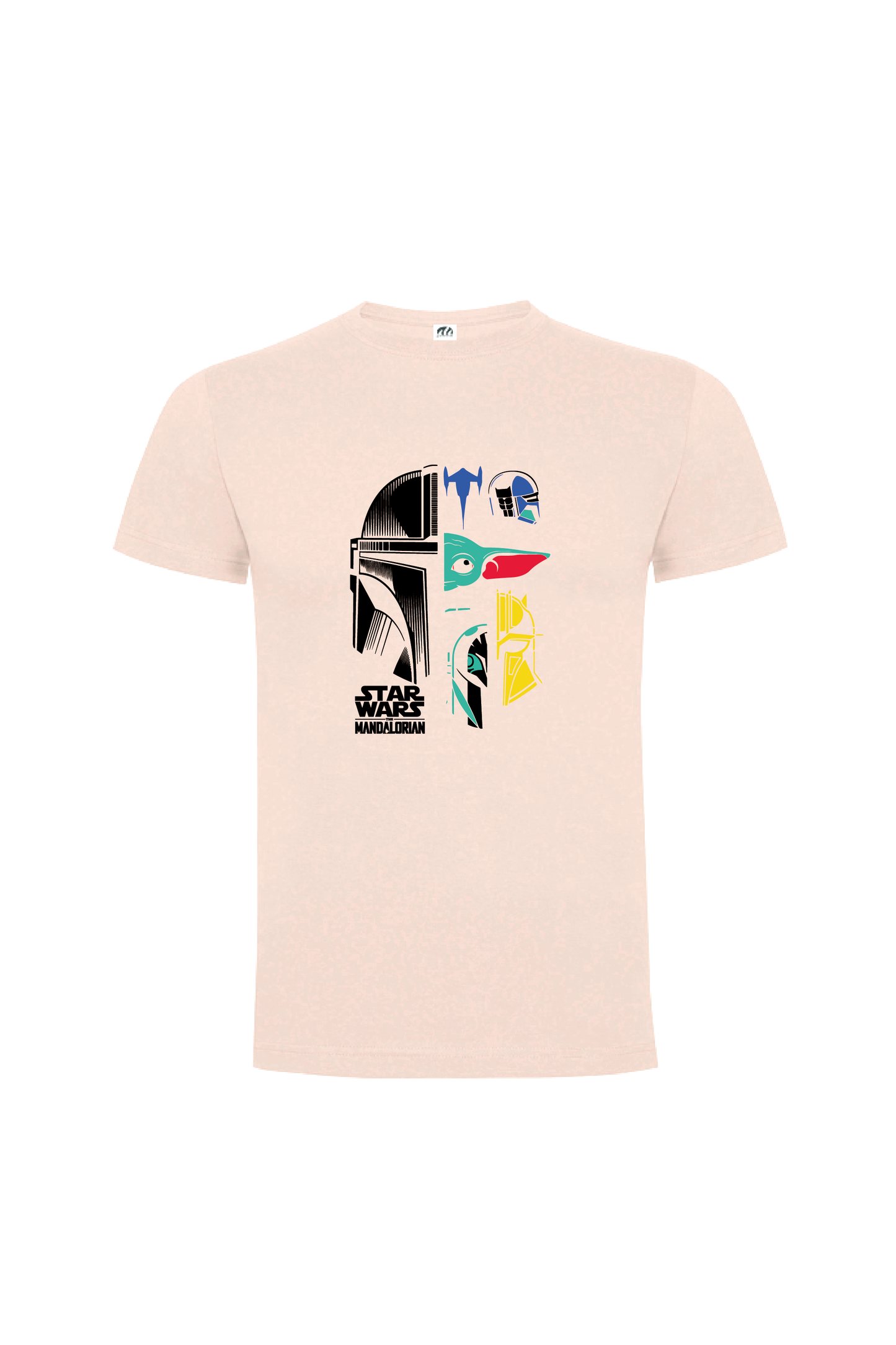 Camiseta Manga Corta Hombre Personalizada "Mandalorian"