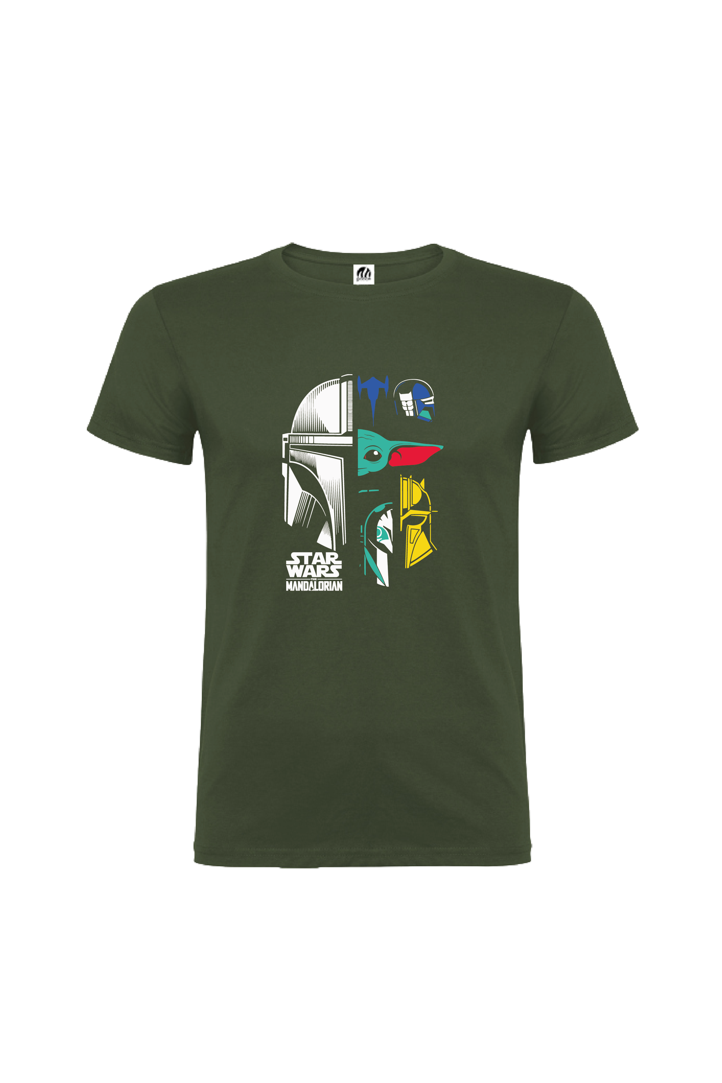 Camiseta Manga Corta Hombre Personalizada "Mandalorian"