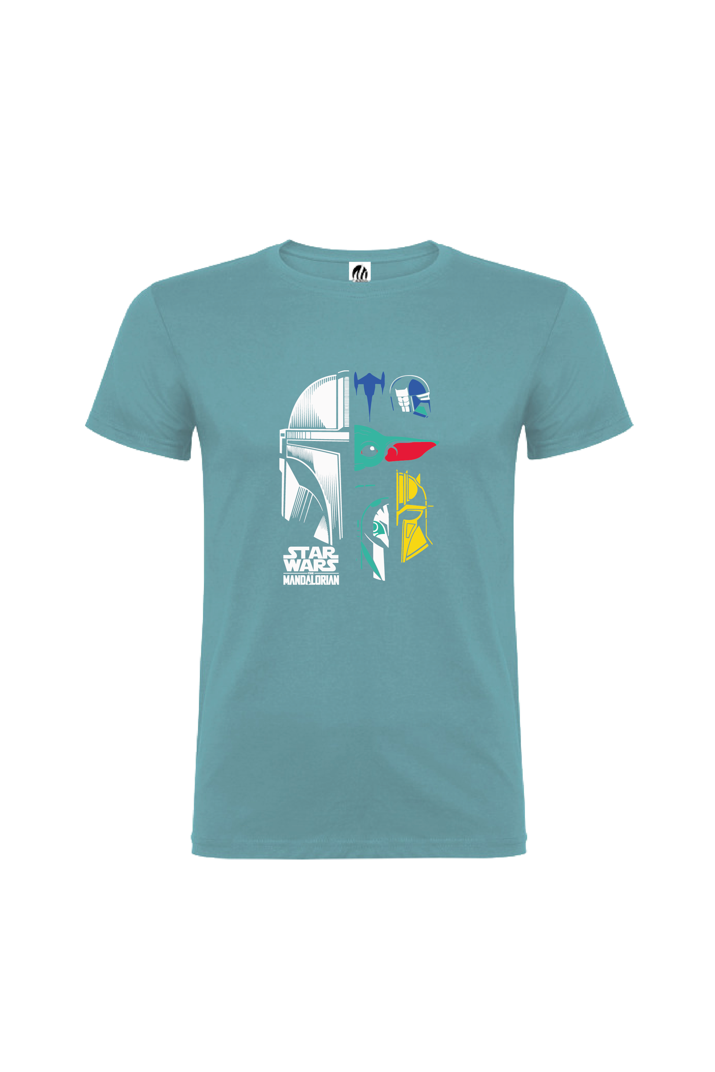 Camiseta Manga Corta Hombre Personalizada "Mandalorian"