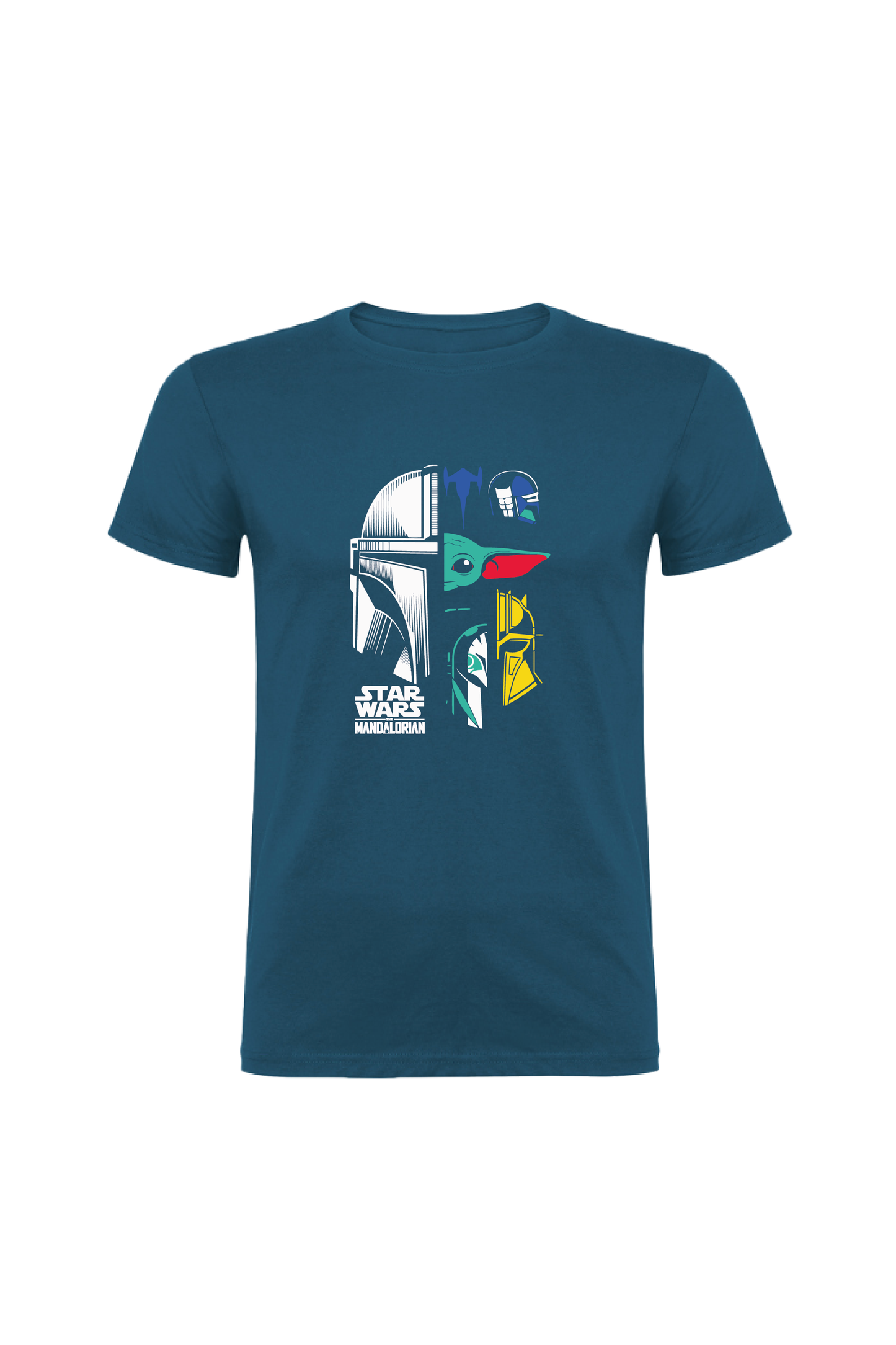 Camiseta Manga Corta Hombre Personalizada "Mandalorian"