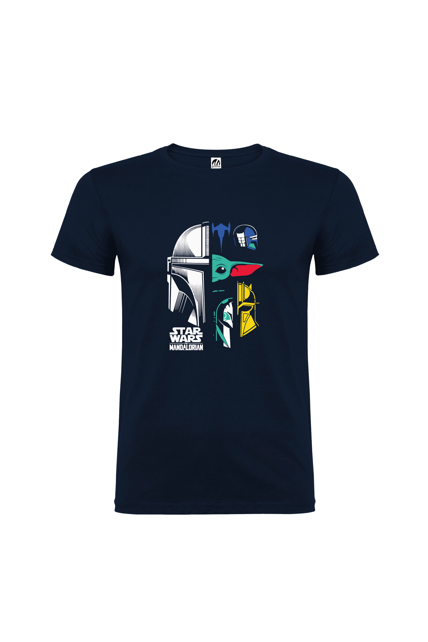 Camiseta Manga Corta Hombre Personalizada "Mandalorian"