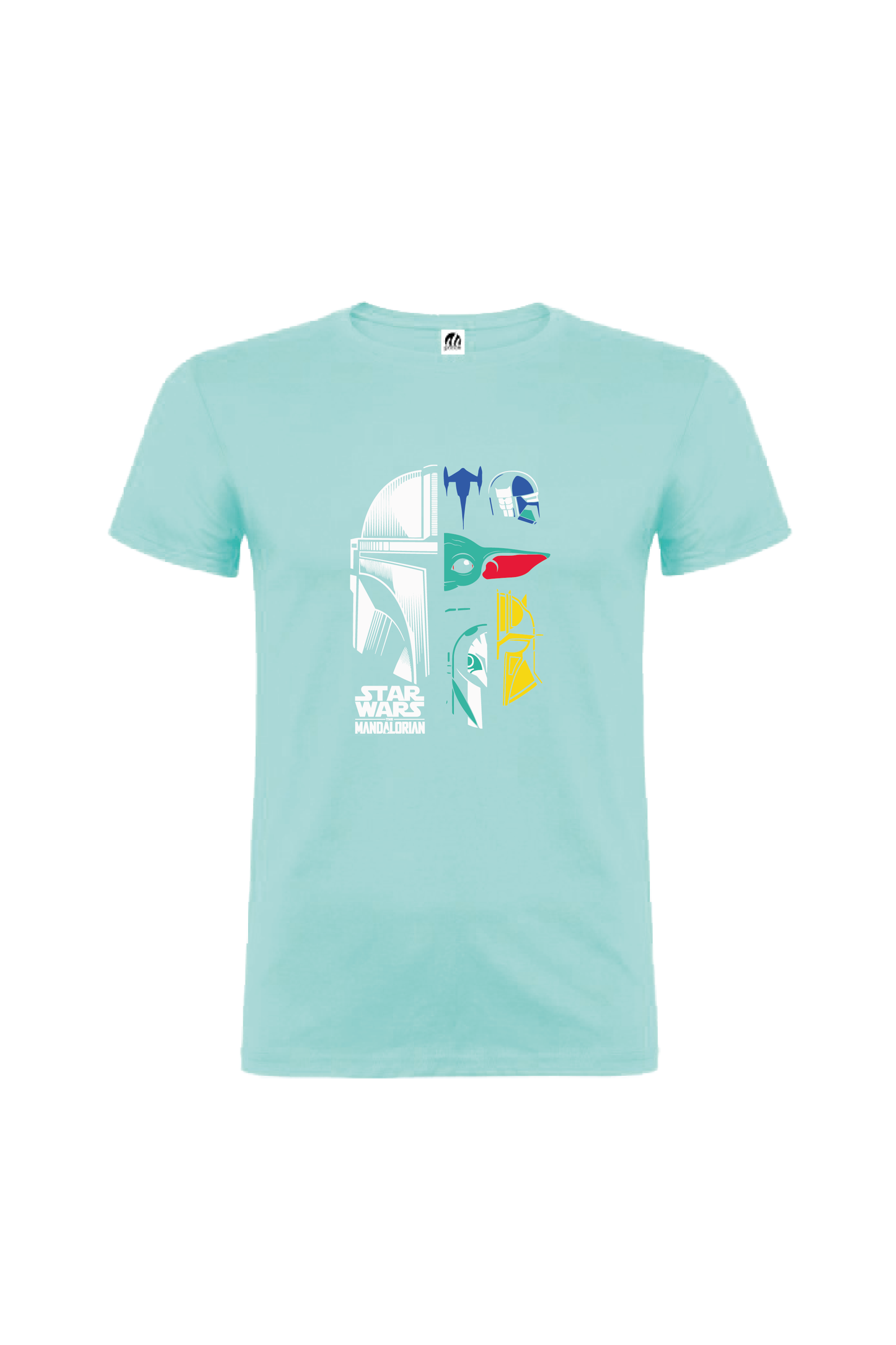 Camiseta Manga Corta Hombre Personalizada "Mandalorian"