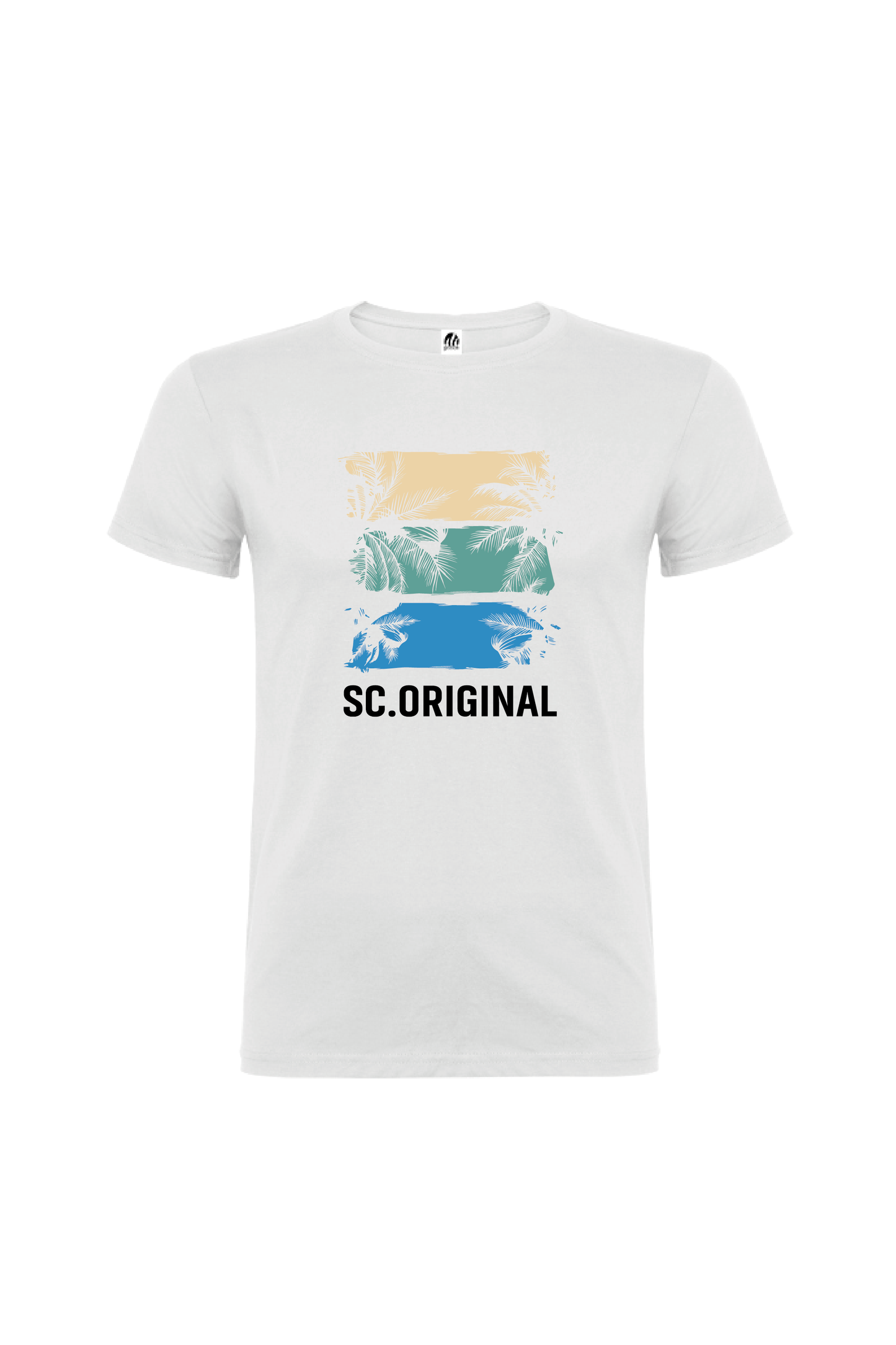 Camiseta Manga Corta Hombre Personalizada "Beach"