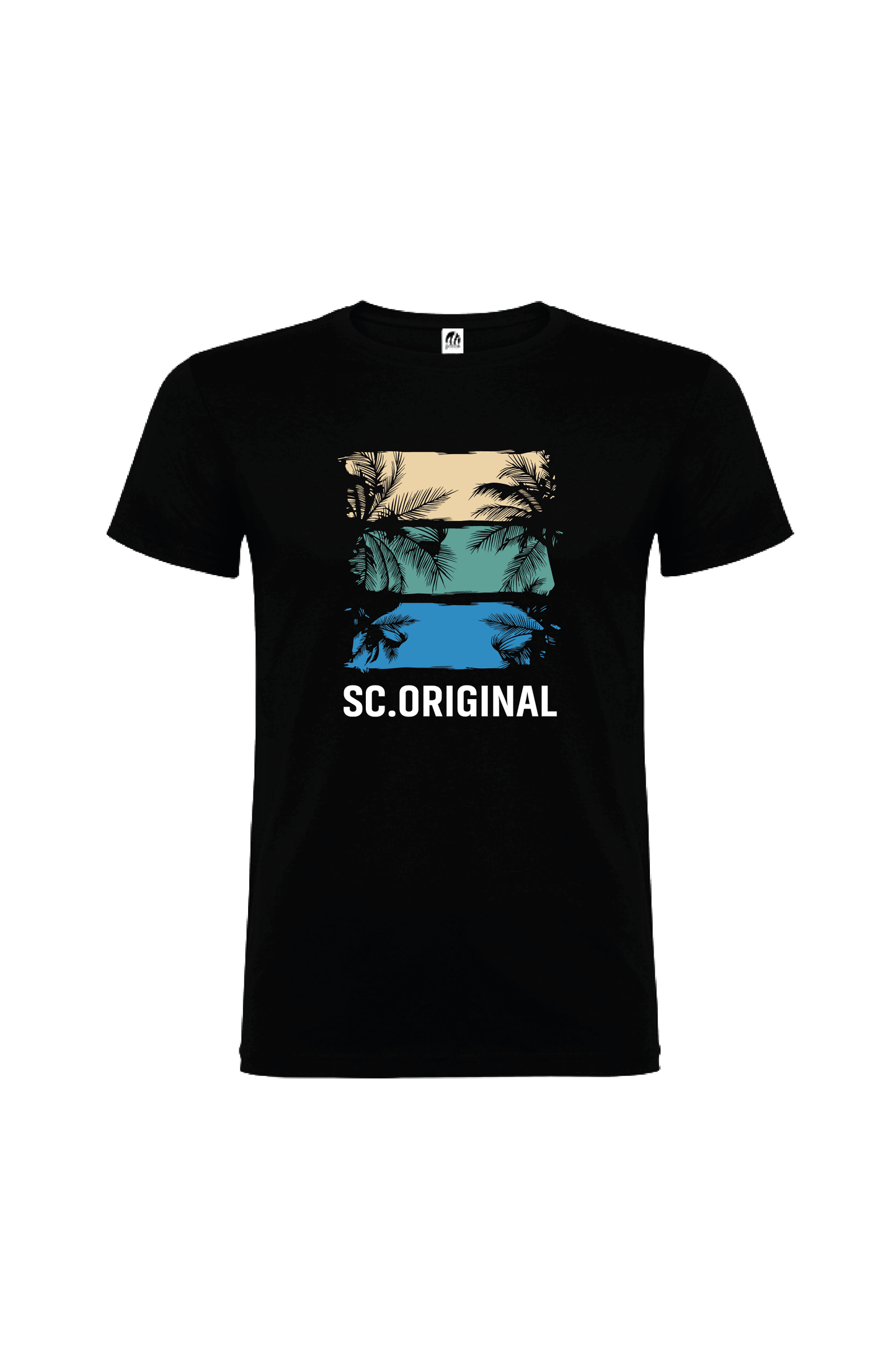 Camiseta Manga Corta Hombre Personalizada "Beach"