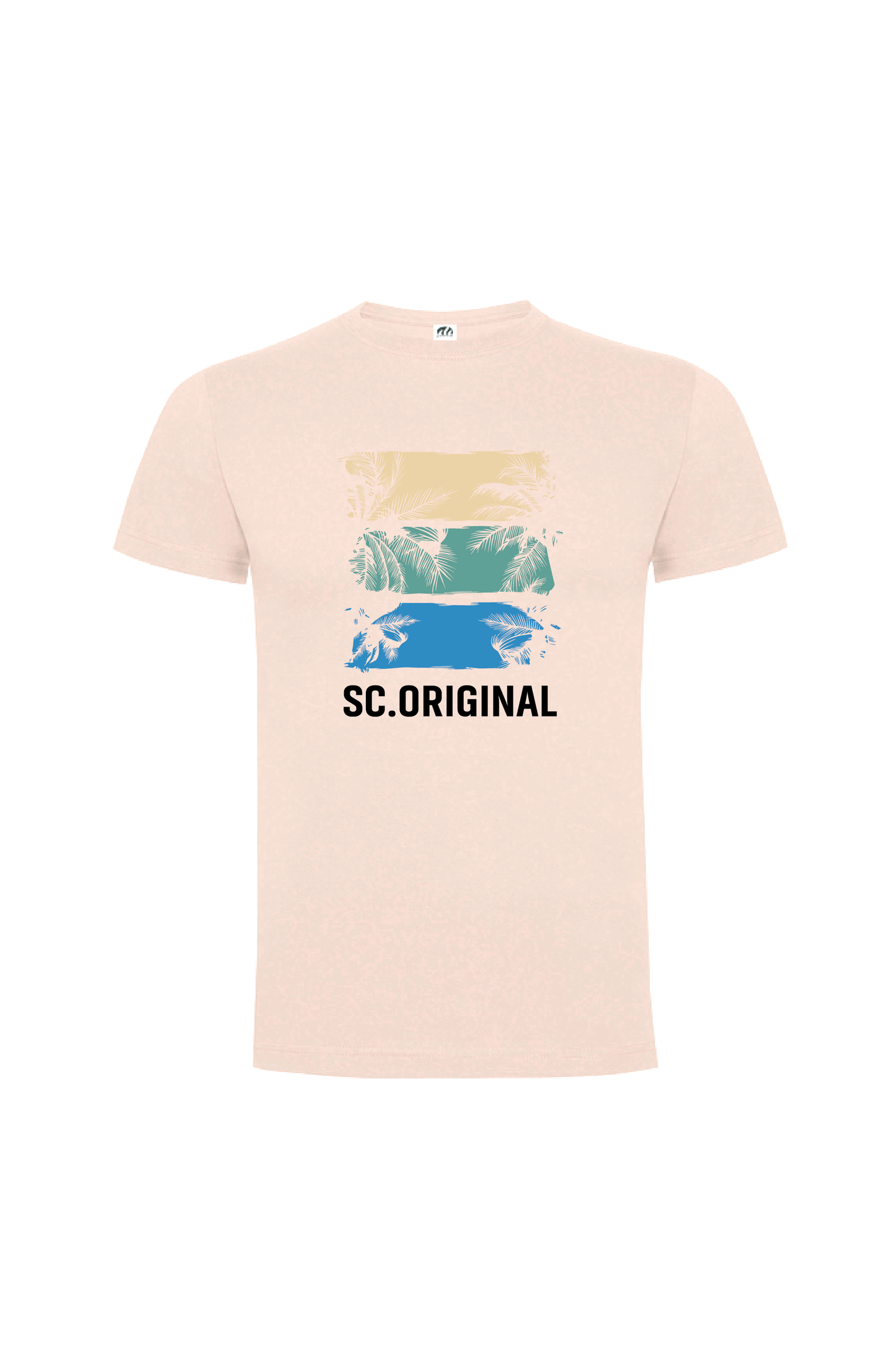 Camiseta Manga Corta Hombre Personalizada "Beach"