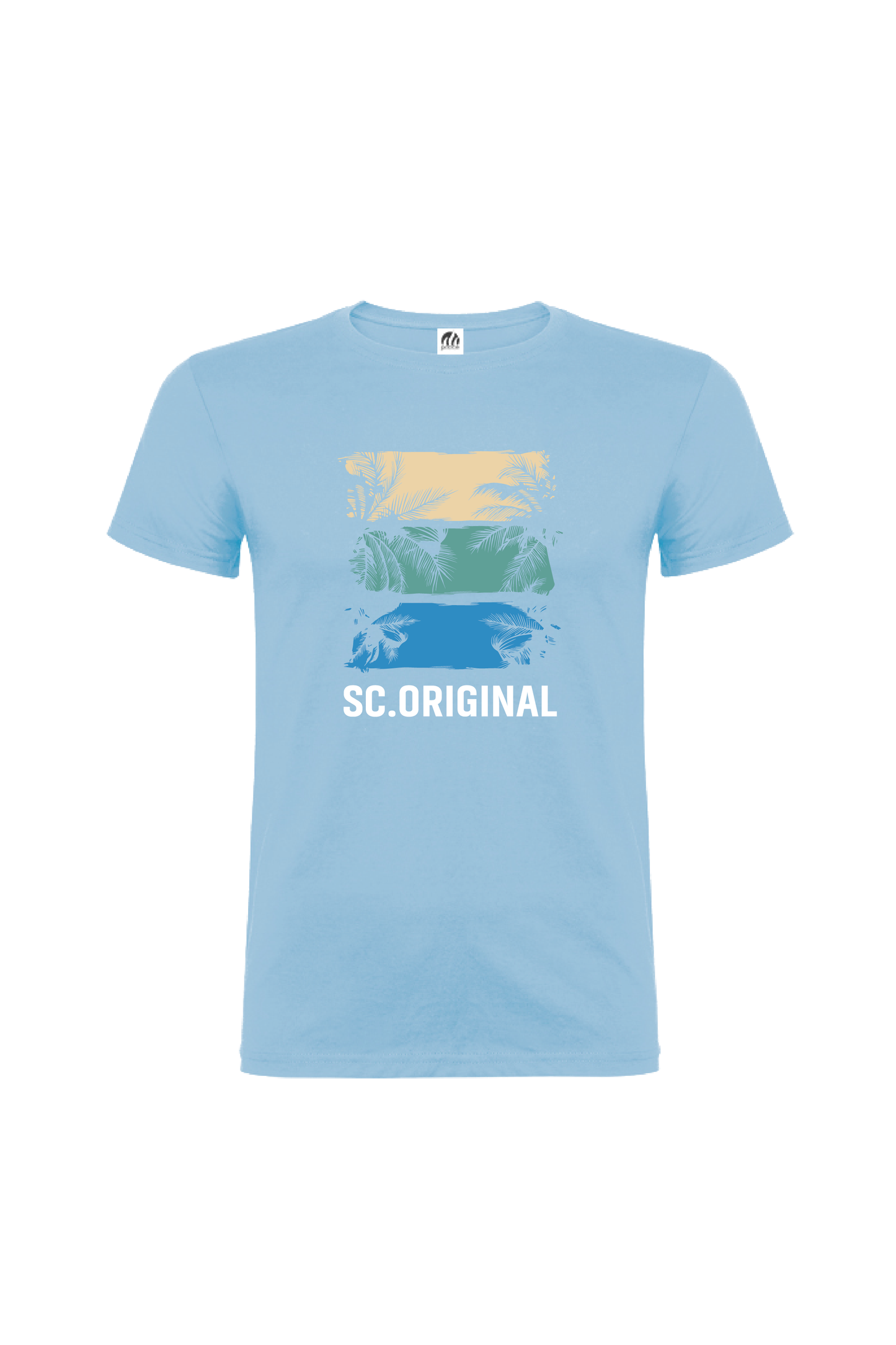 Camiseta Manga Corta Hombre Personalizada "Beach"