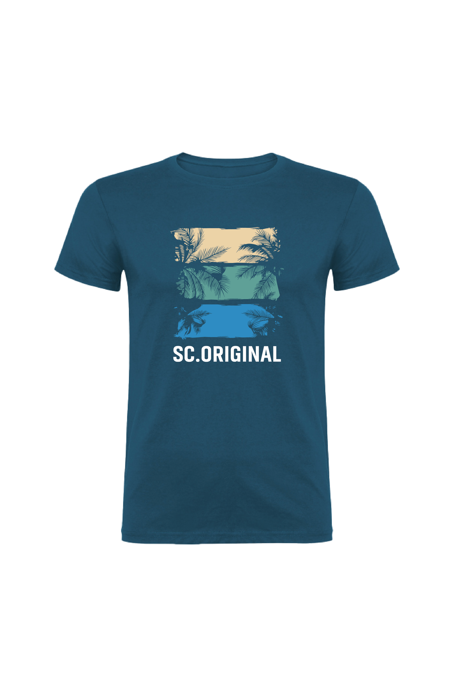 Camiseta Manga Corta Hombre Personalizada "Beach"