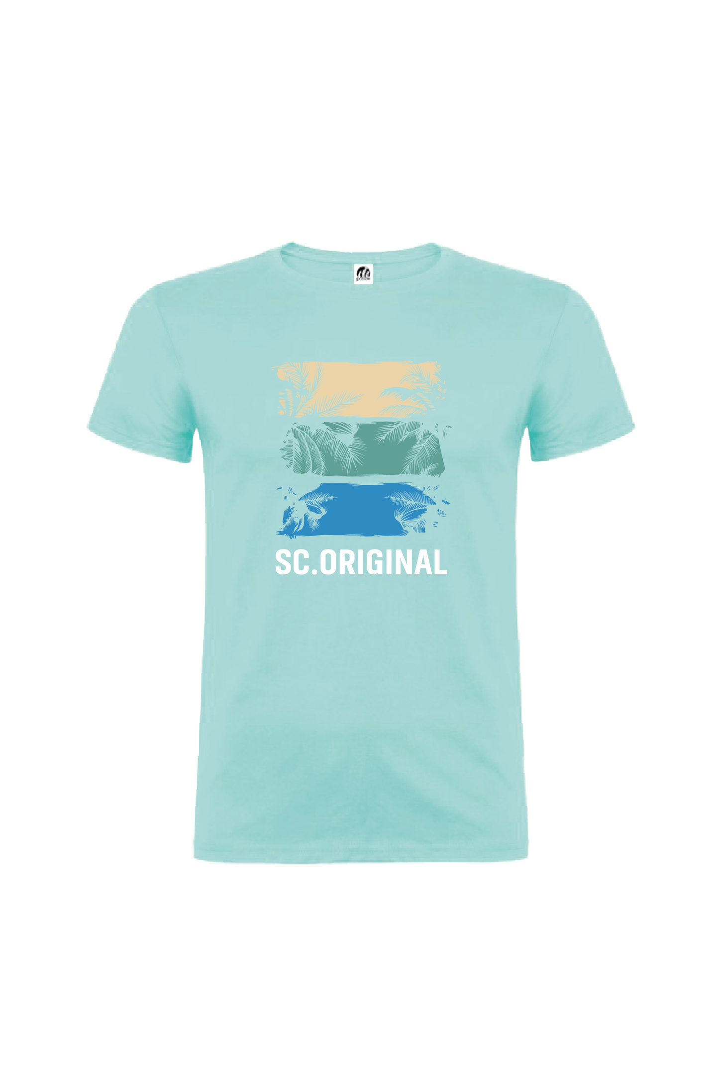 Camiseta Manga Corta Hombre Personalizada "Beach"