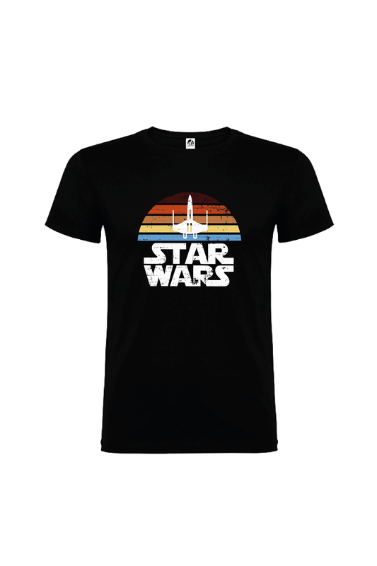 Camiseta Manga Corta Hombre Personalizada "Star Wars"