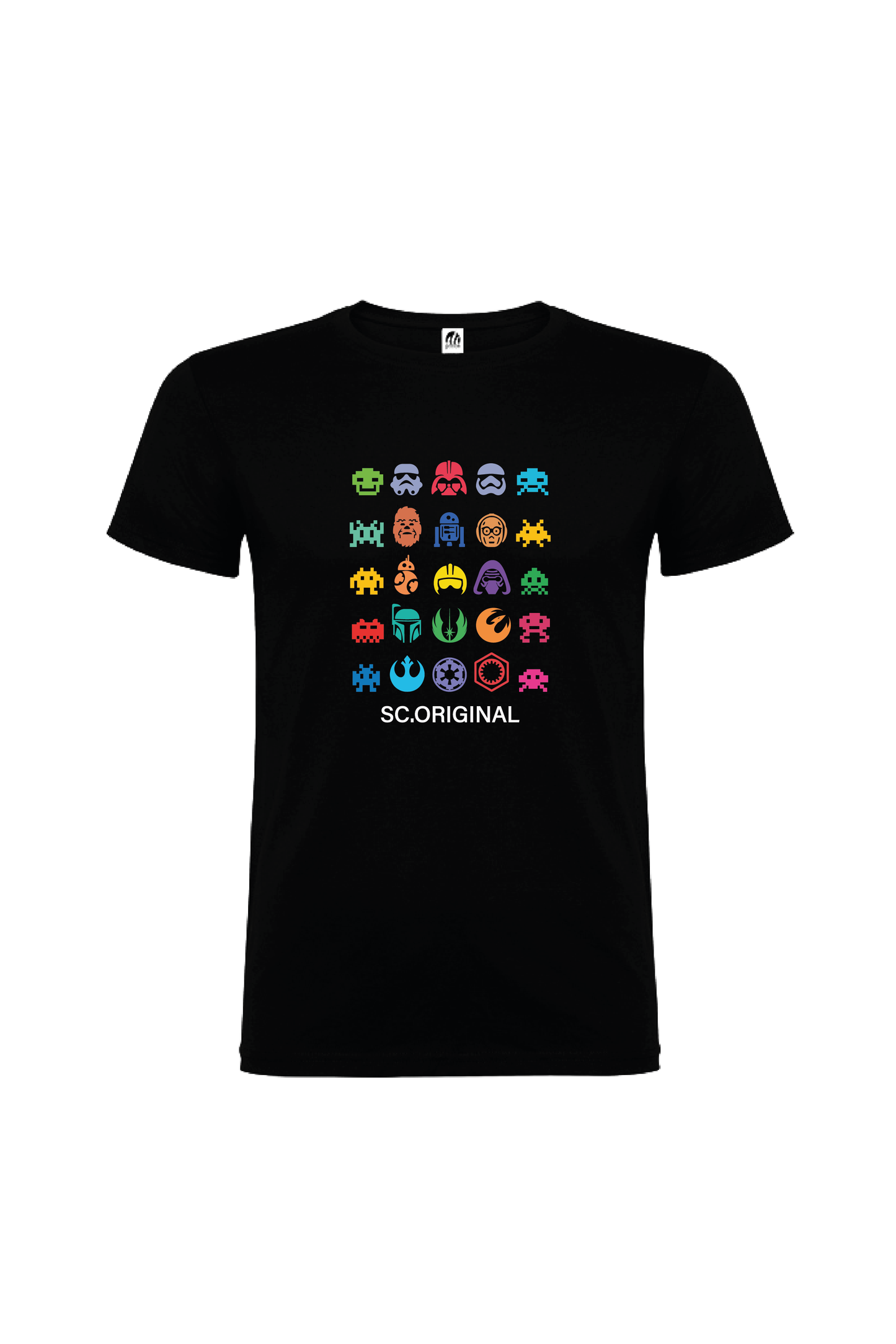 Camiseta Manga Corta Hombre Personalizada "Invasores del espacio"