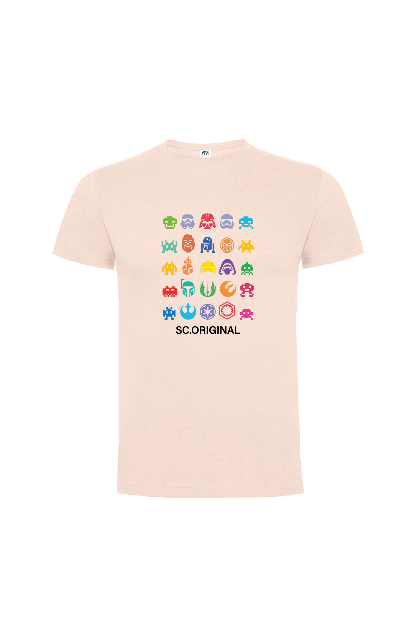 Camiseta Manga Corta Hombre Personalizada "Invasores del espacio"