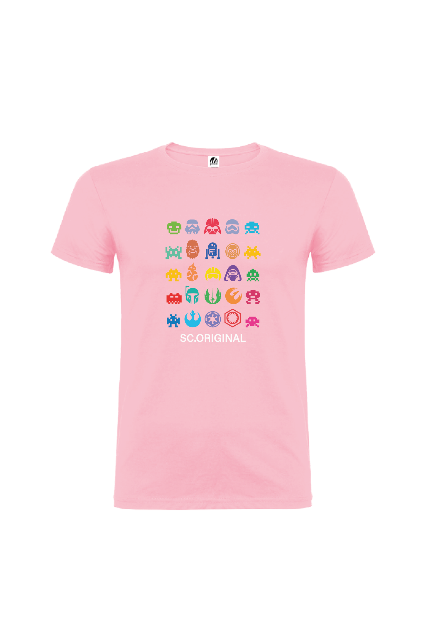 Camiseta Manga Corta Hombre Personalizada "Invasores del espacio"