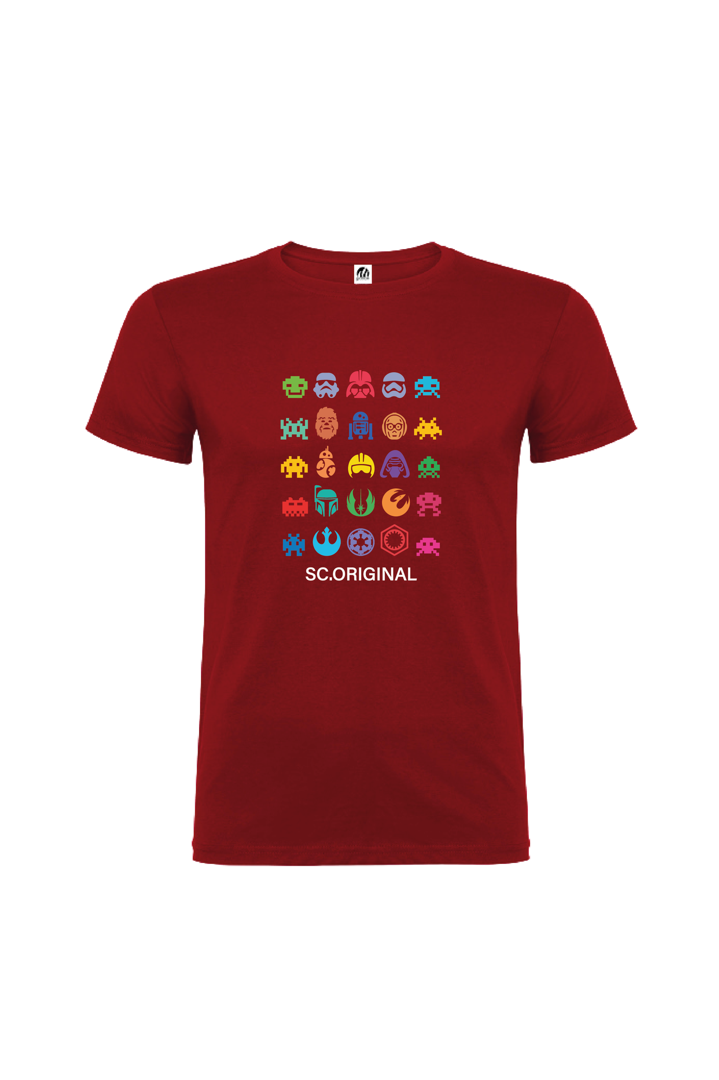 Camiseta Manga Corta Hombre Personalizada "Invasores del espacio"
