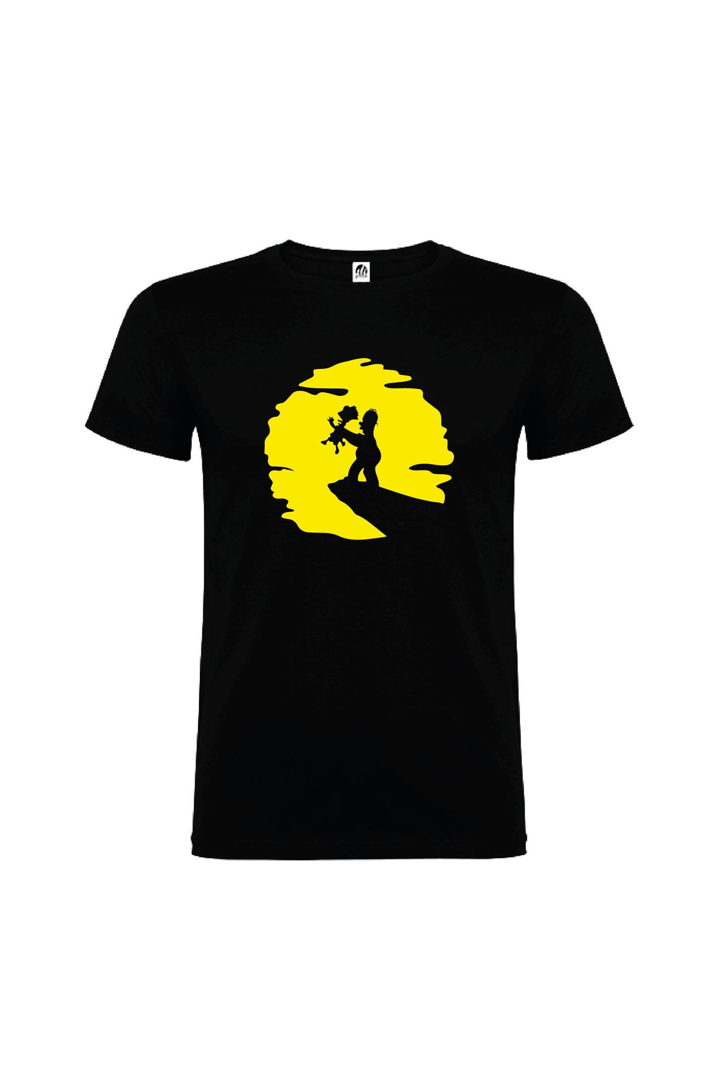 Camiseta Manga Corta Hombre Personalizada "Simpson"