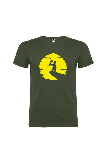 Camiseta Manga Corta Hombre Personalizada "Simpson"
