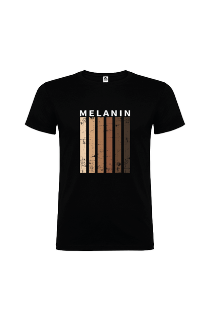 Camiseta Manga Corta Hombre Personalizada "Melanin"
