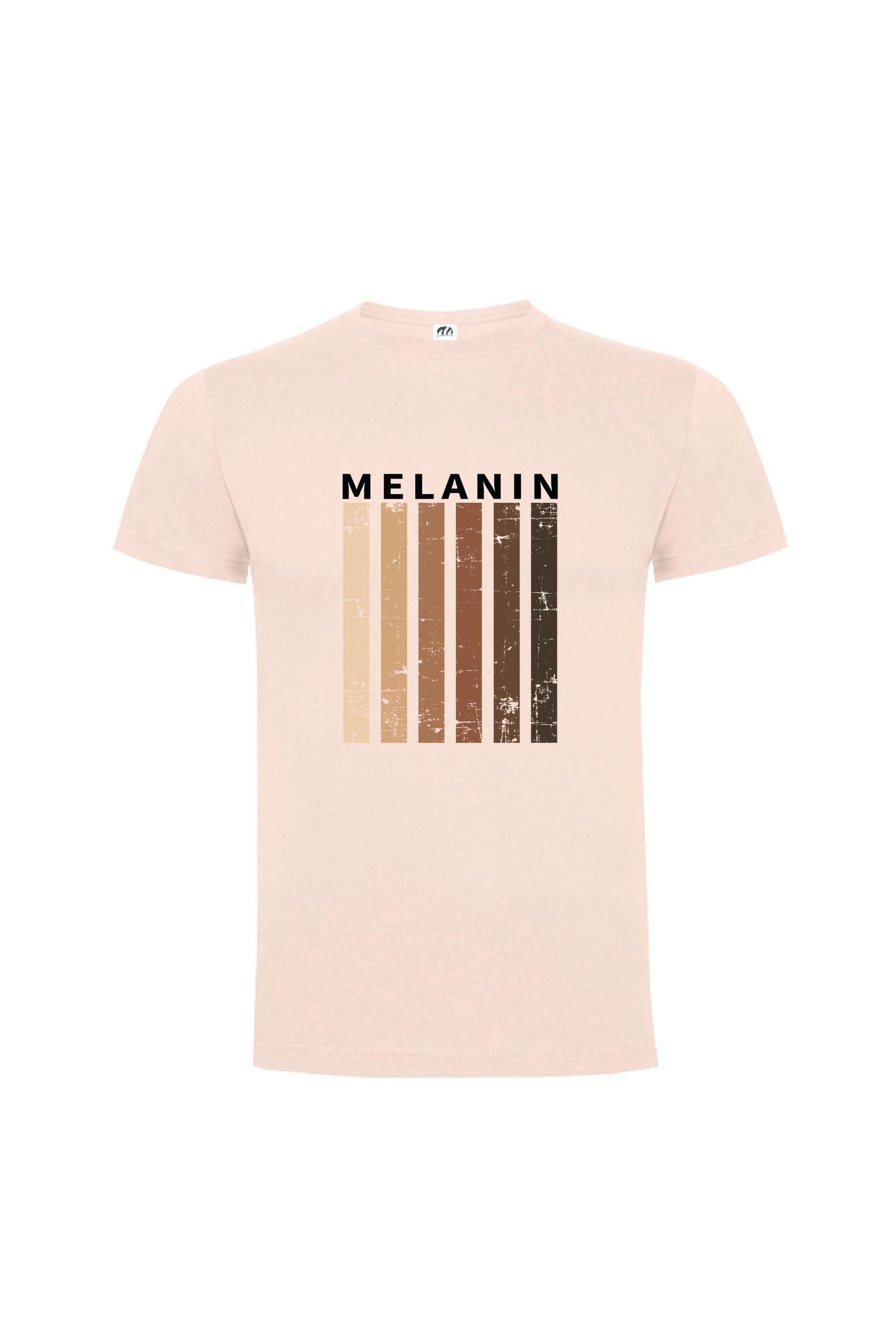 Camiseta Manga Corta Hombre Personalizada "Melanin"
