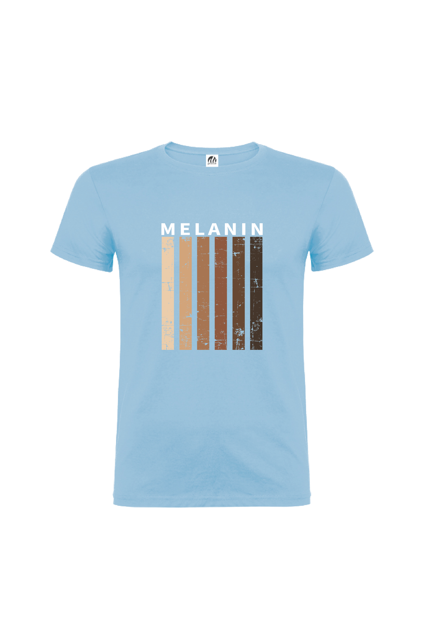 Camiseta Manga Corta Hombre Personalizada "Melanin"