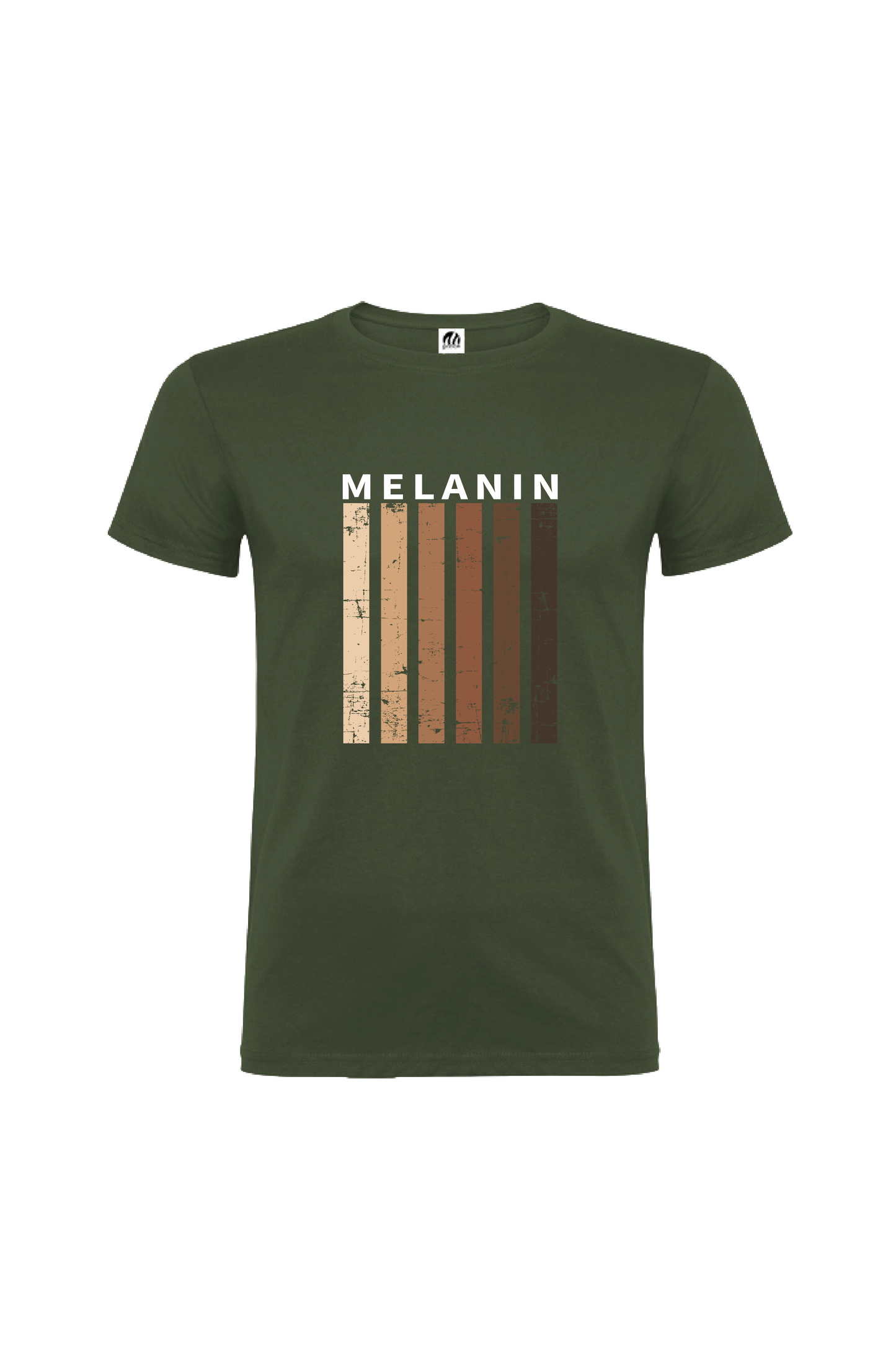 Camiseta Manga Corta Hombre Personalizada "Melanin"