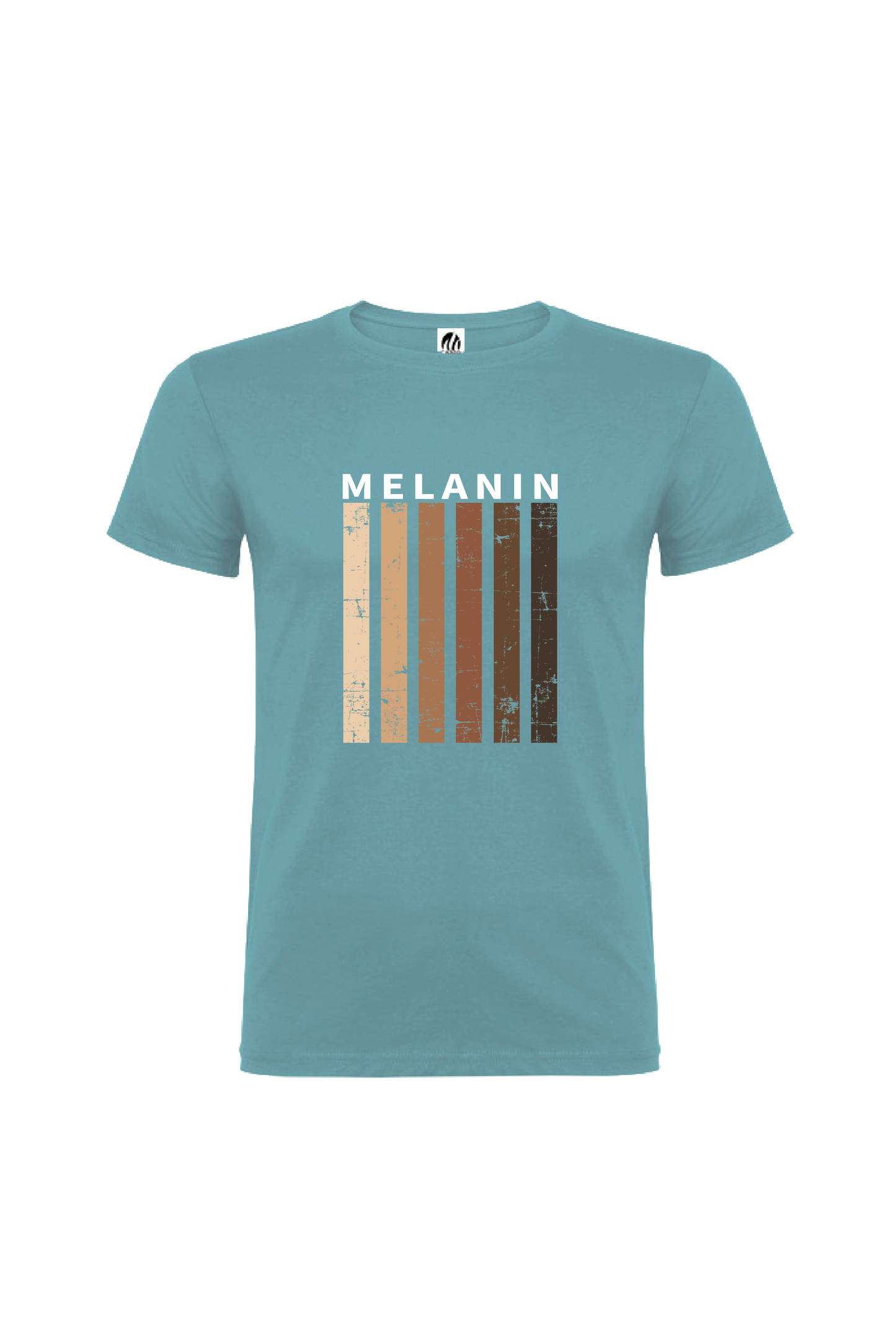 Camiseta Manga Corta Hombre Personalizada "Melanin"
