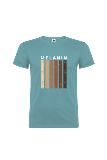 Camiseta Manga Corta Hombre Personalizada "Melanin"
