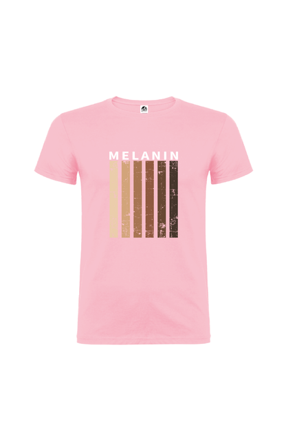 Camiseta Manga Corta Hombre Personalizada "Melanin"