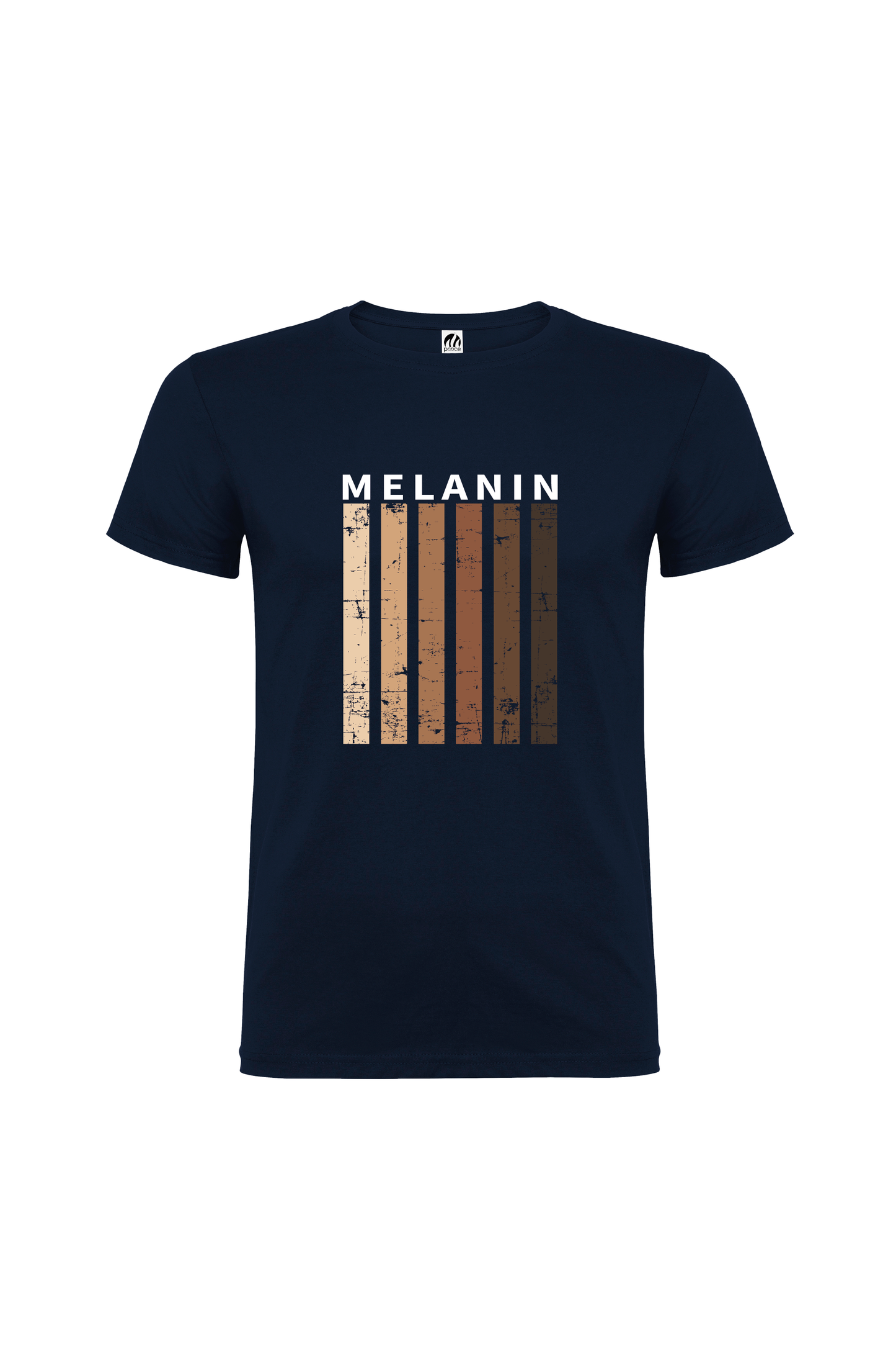 Camiseta Manga Corta Hombre Personalizada "Melanin"