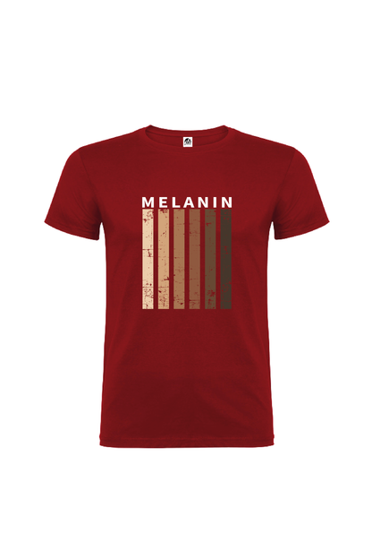 Camiseta Manga Corta Hombre Personalizada "Melanin"