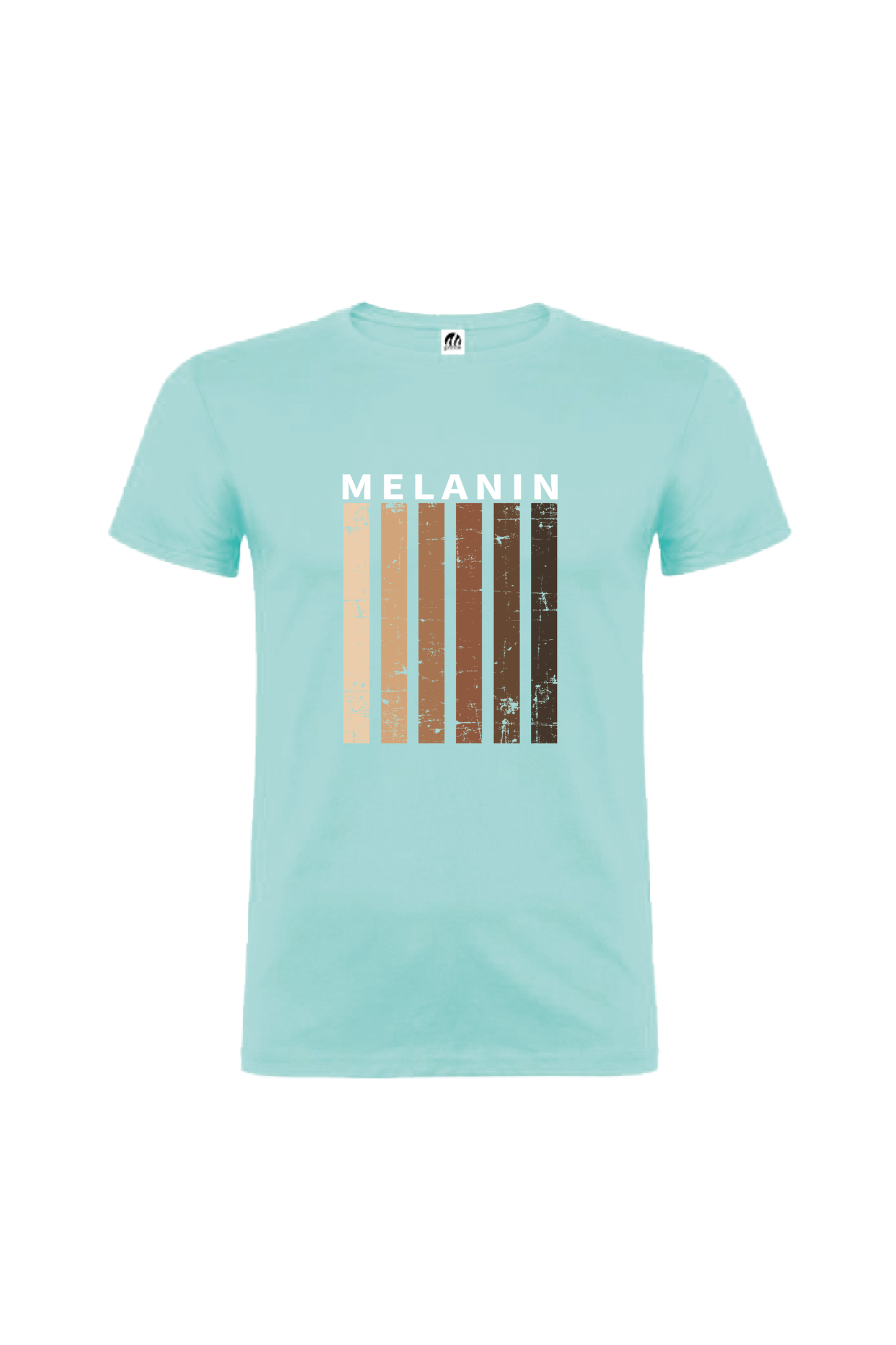 Camiseta Manga Corta Hombre Personalizada "Melanin"